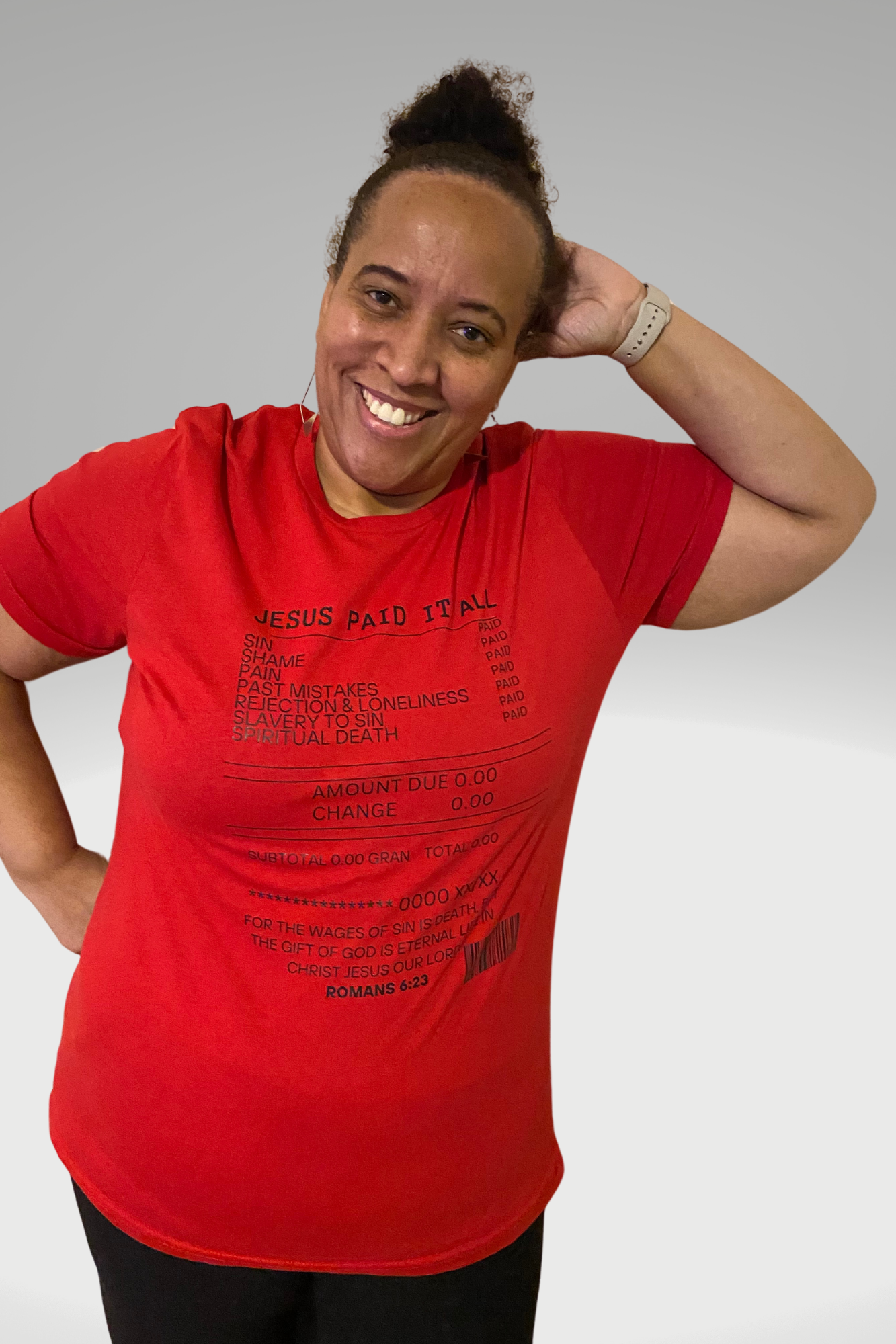 JESUS PAID IT ALL T-SHIRT