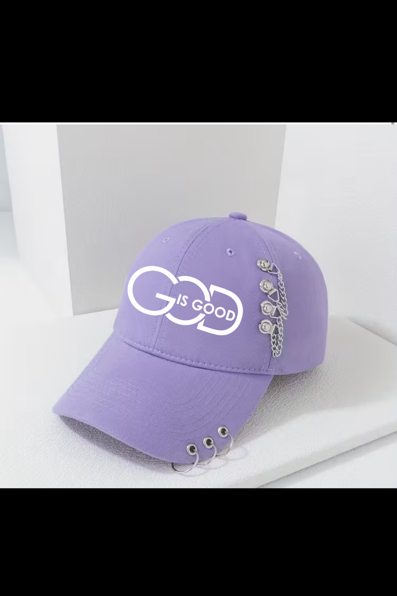 GOD IS GOOD CHAIN HAT