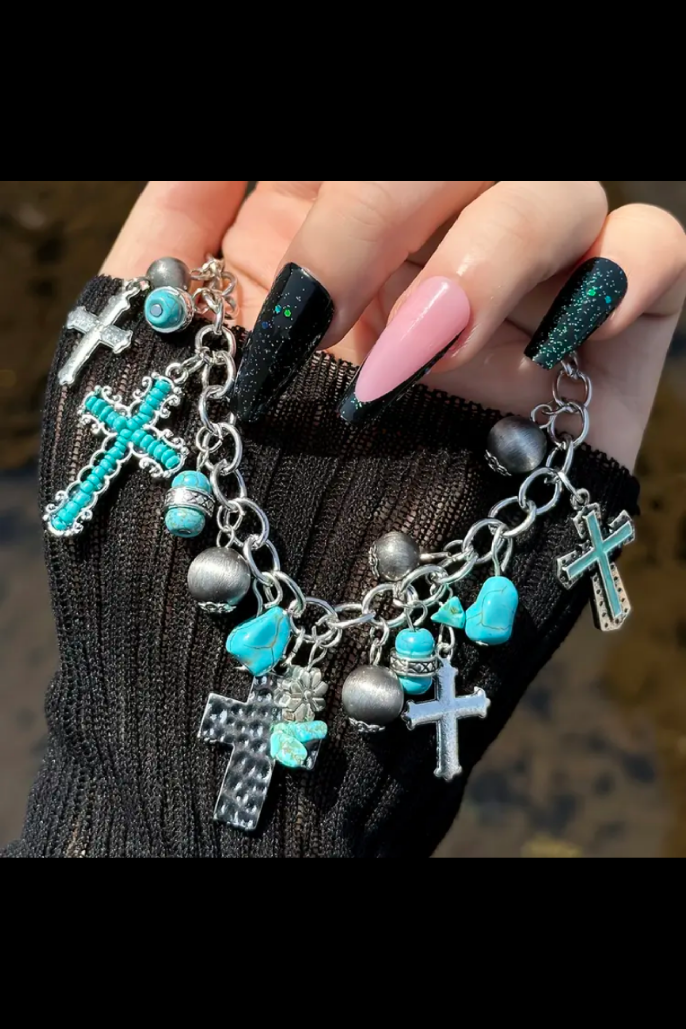 GRACEFUL CROSS BRACELET