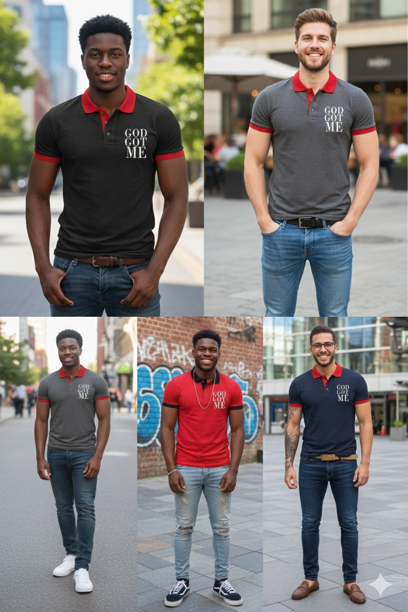 GOD GOT ME POLO