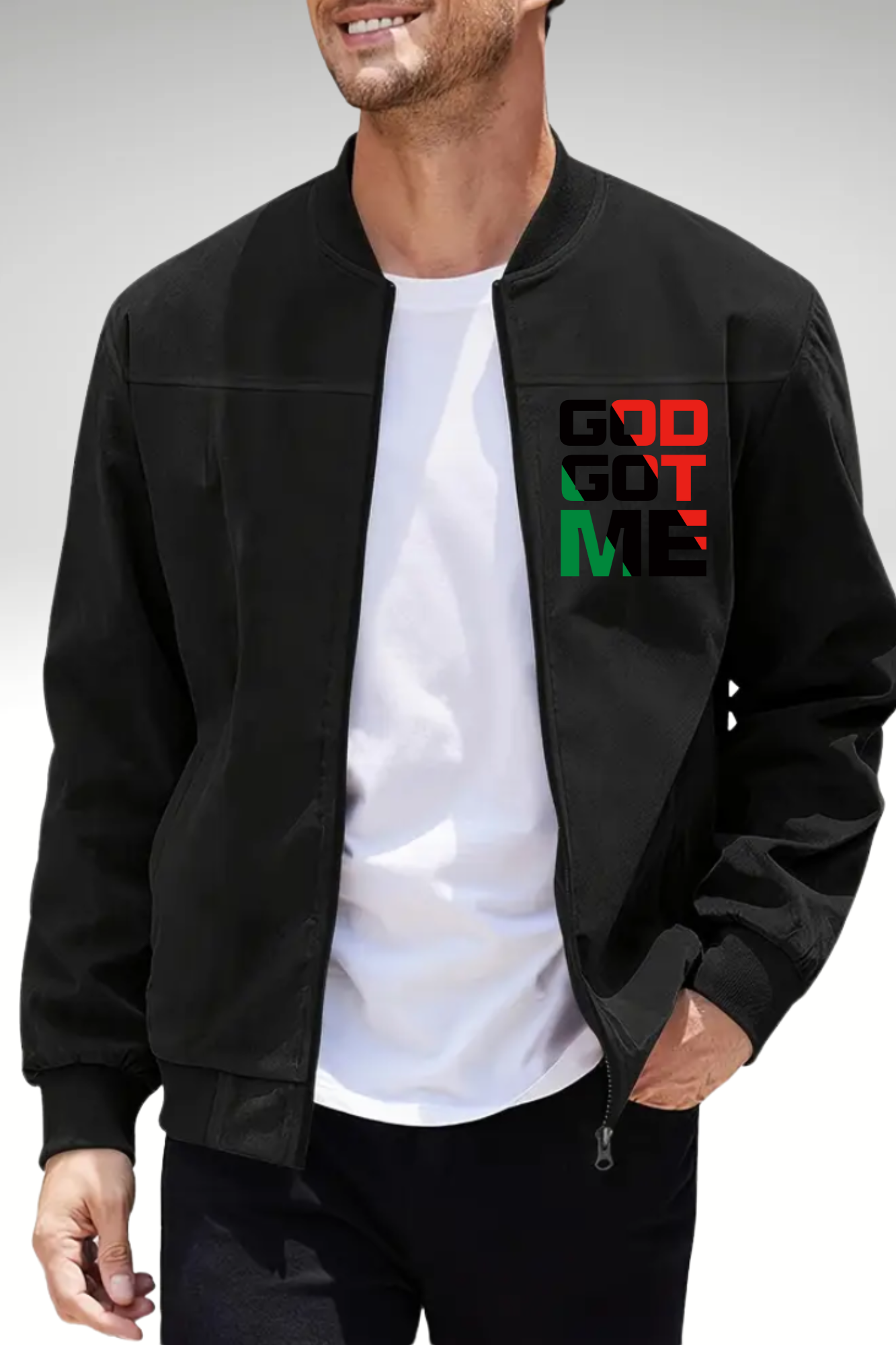 JUNETEENTH GOD GOT ME JACKET