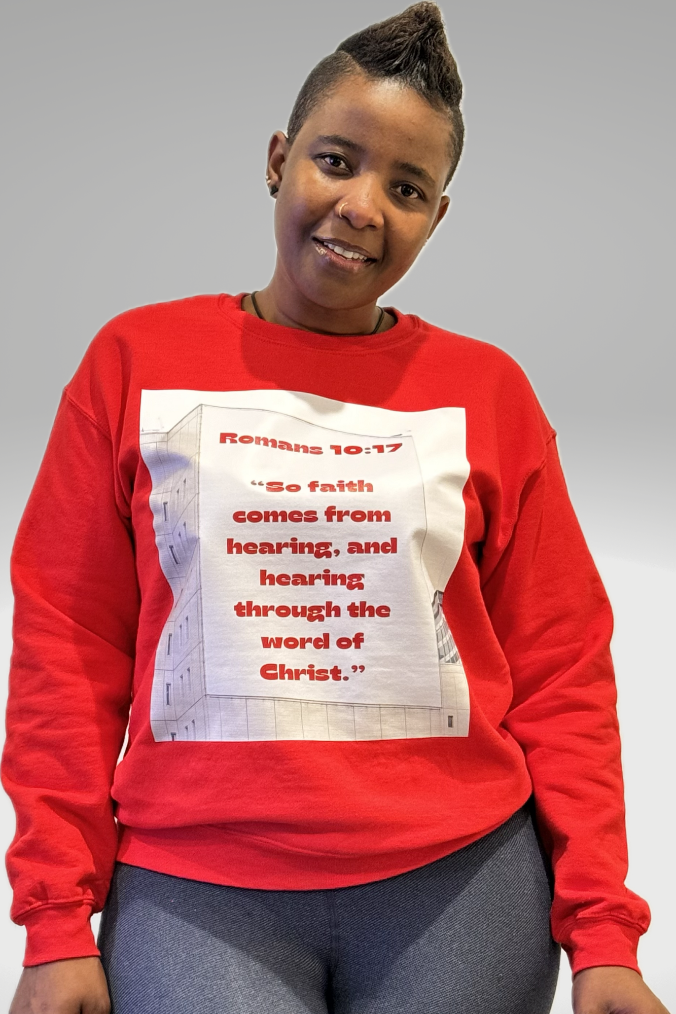 ROMANS 10:17 SWEATSHIRT