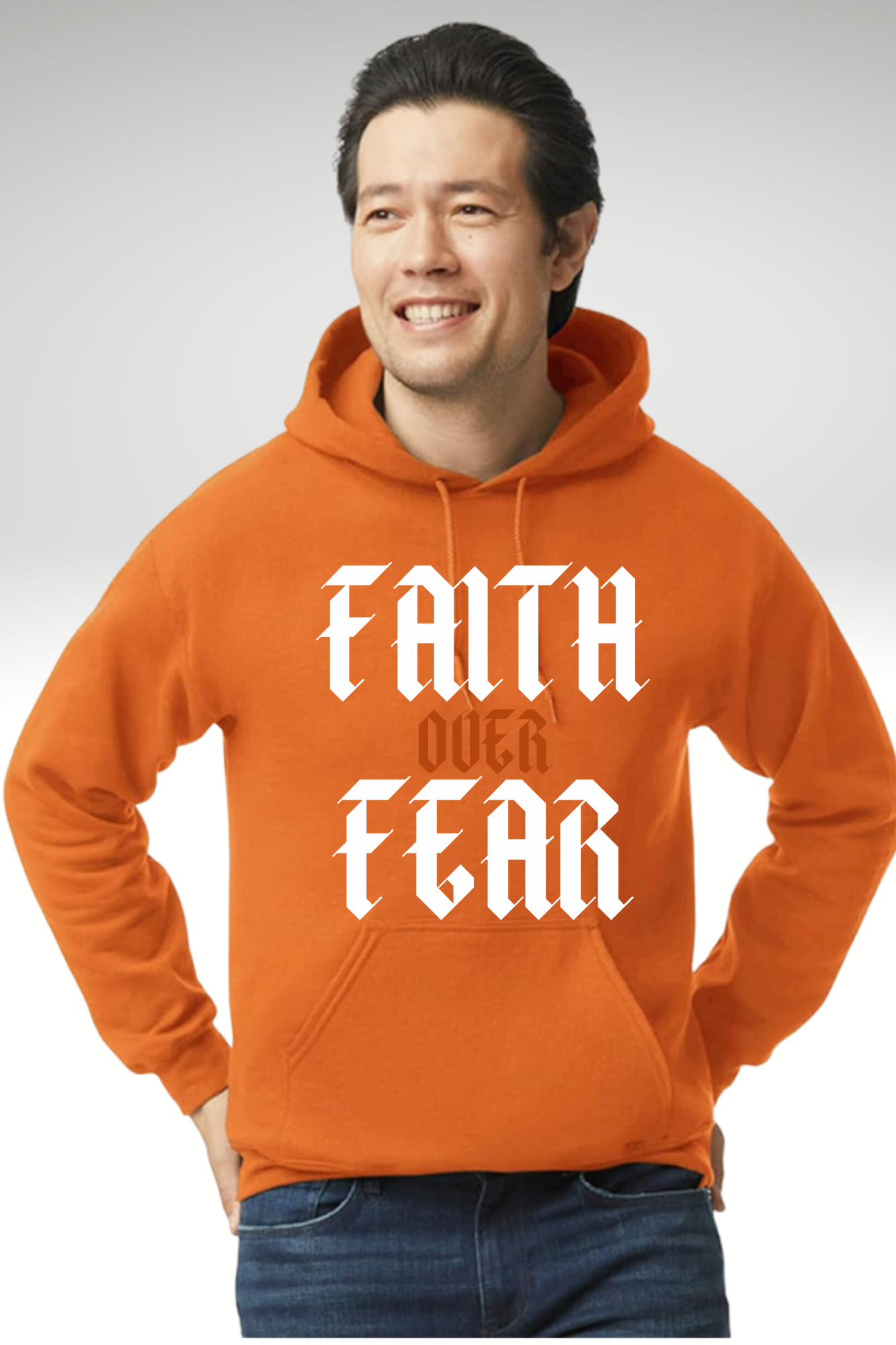 FAITH OVER FEAR HOODIES