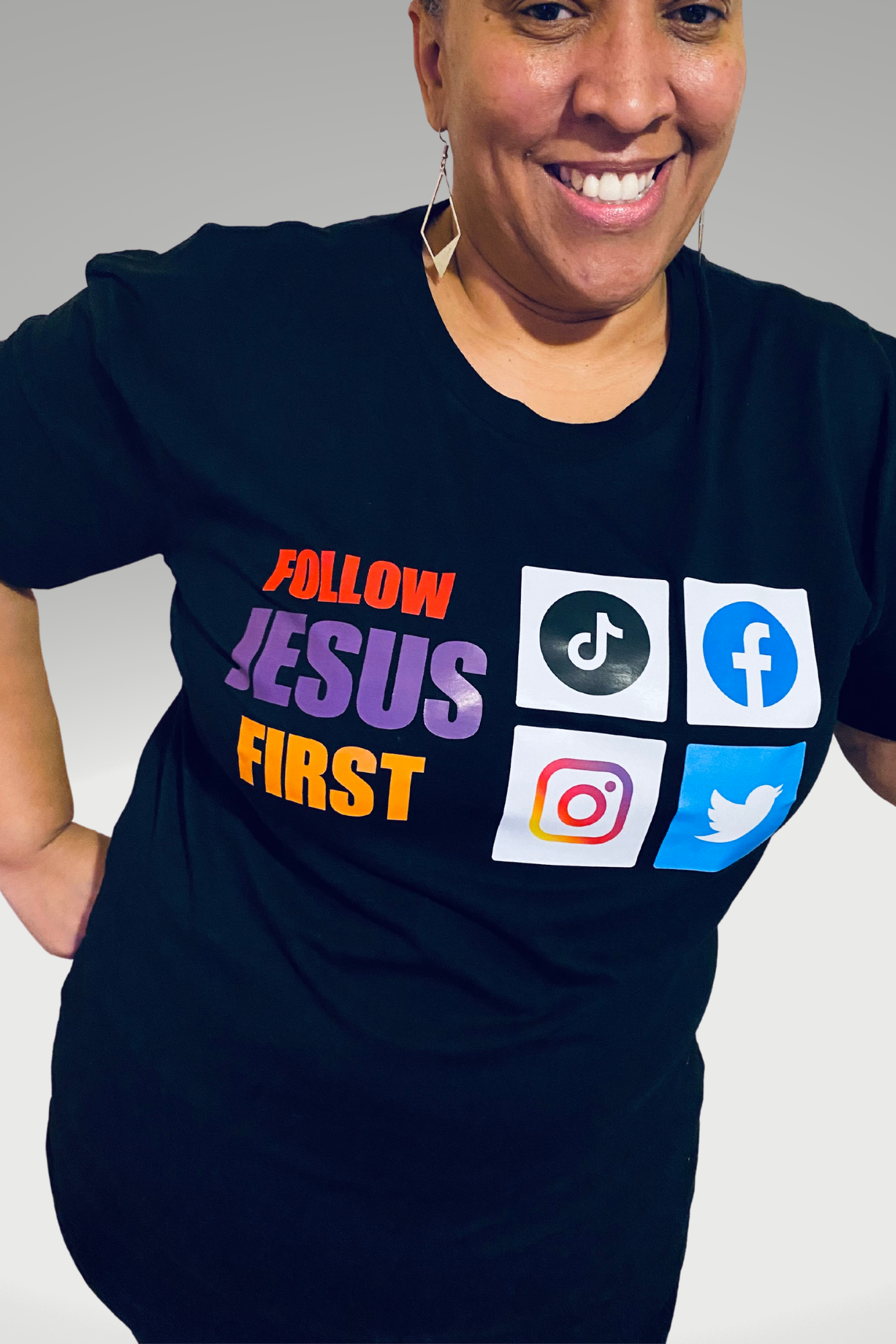 FOLLOW JESUS FIRST T-SHIRT