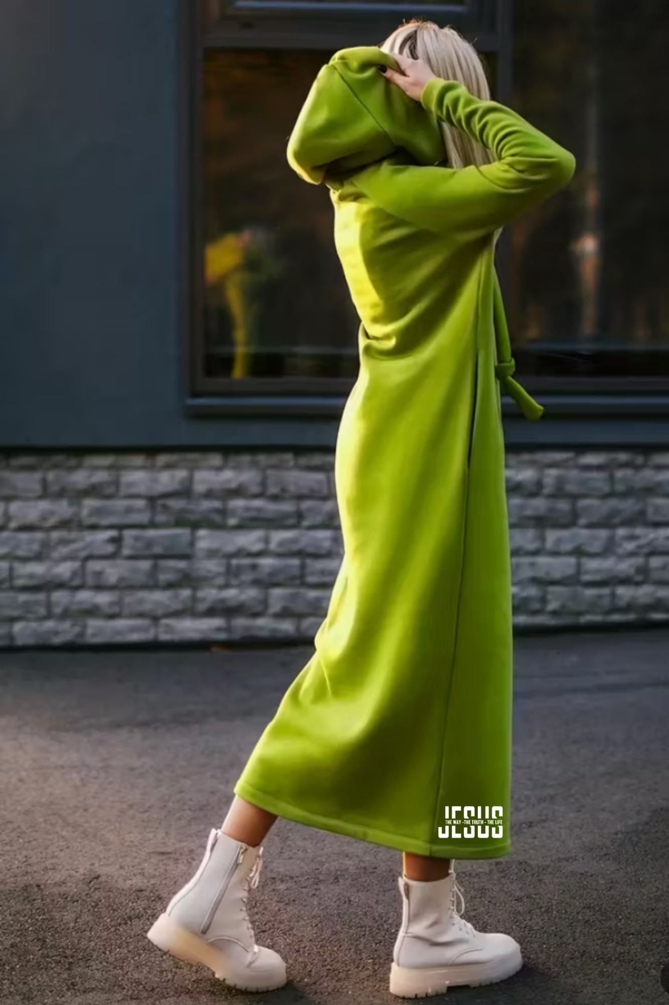 JESUS IS THE WAY HOODIE DRESS