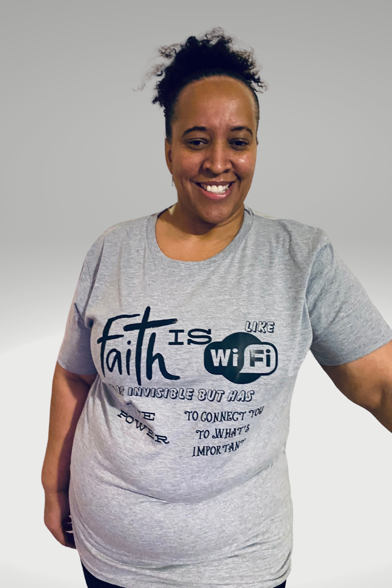 FAITH IS LIKE WIFI T-SHIRT