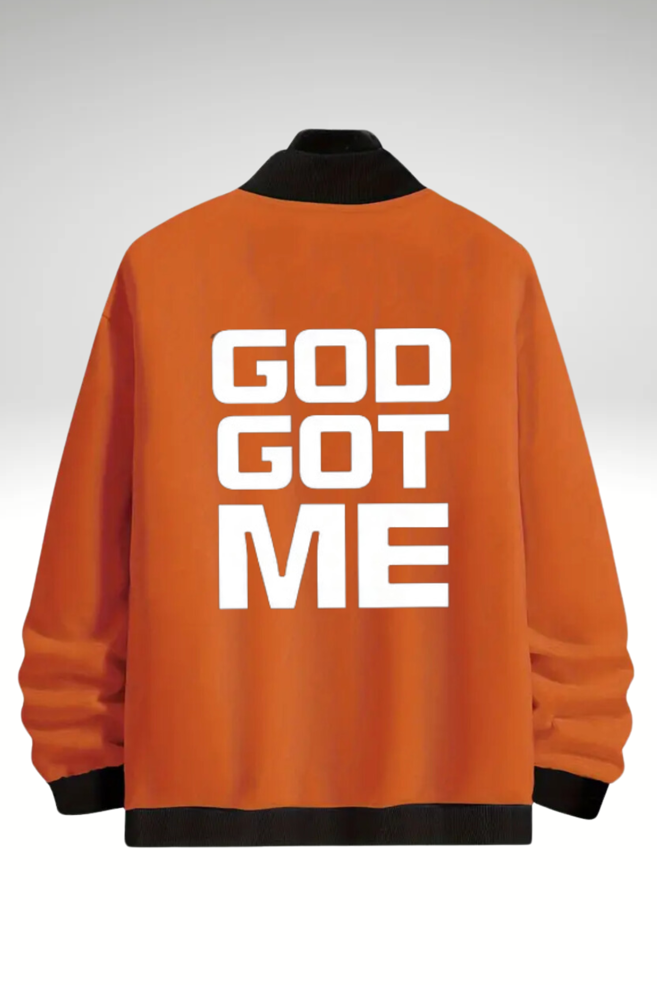 GOD GOT ME UNISEX BASBALL JACKET