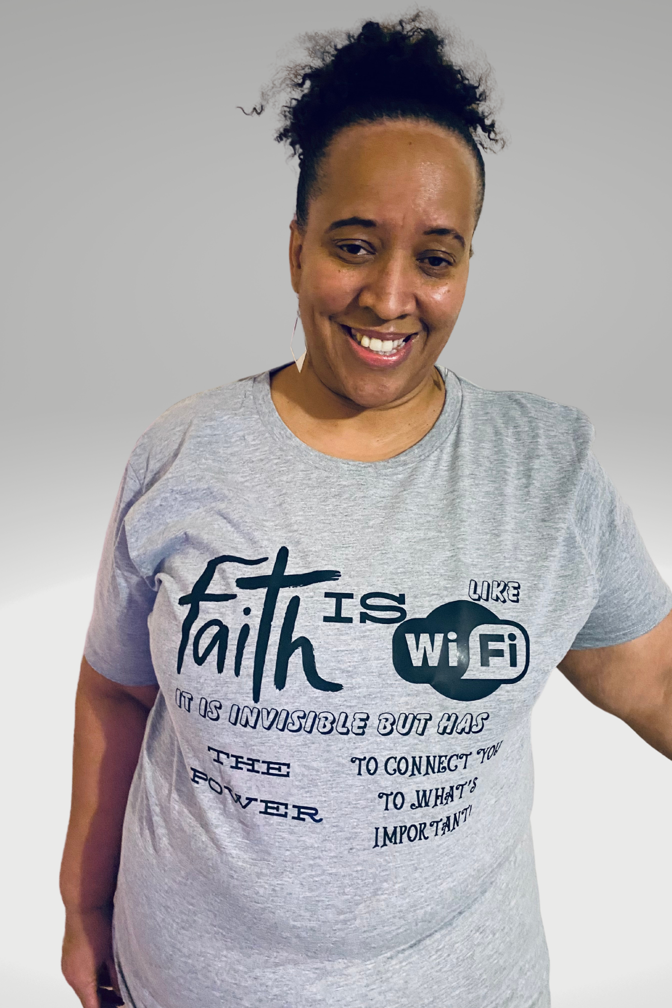 FAITH IS LIKE WIFI T-SHIRT