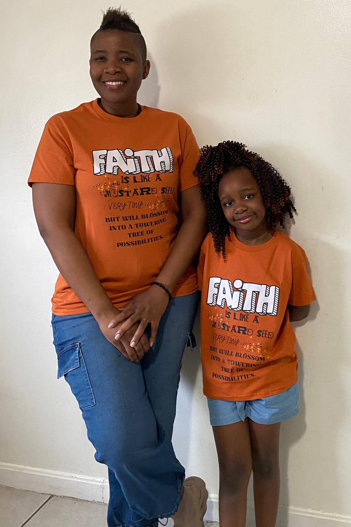 FAITH MUSTARD SEED GIRLS T-SHIRT