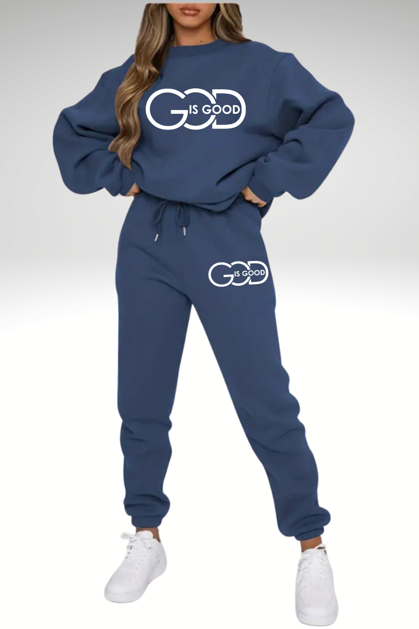 GOD IS GOOD SWEATSHIRT SET