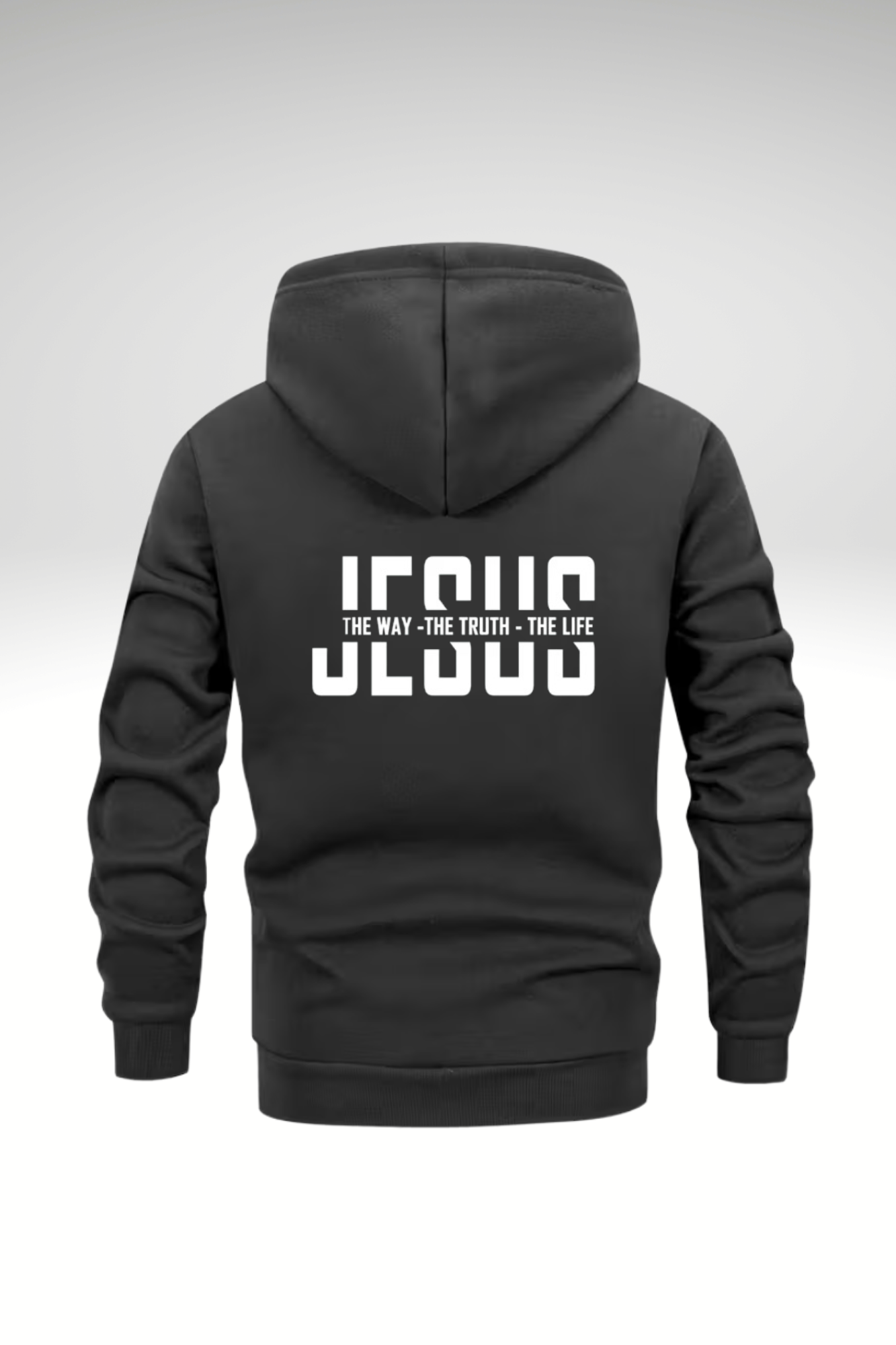 JESUS IS THE WAY ZIPPER HOODIE SETS