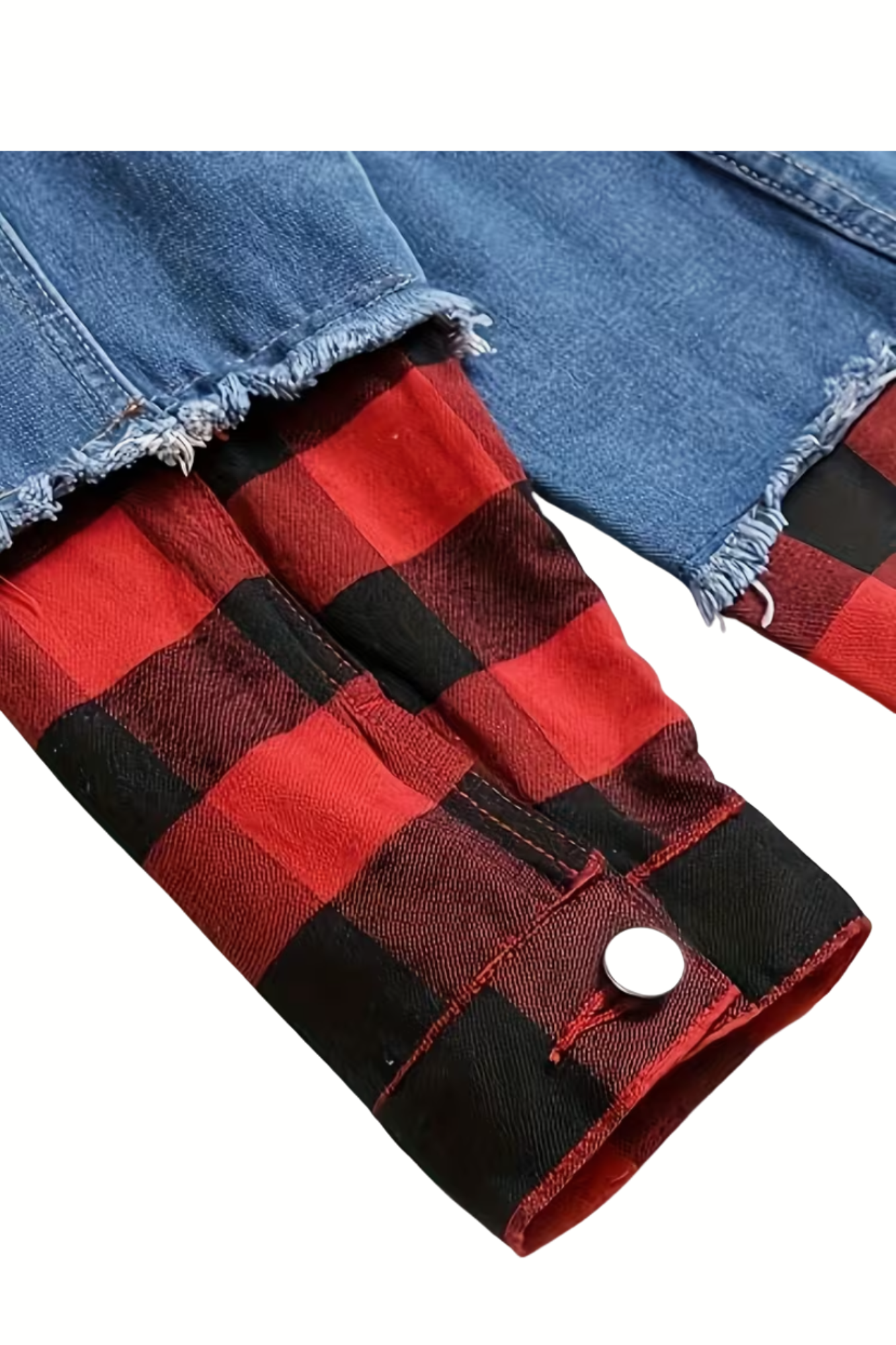 JESUS IS THE WAY DENIM HOODIE JACKET