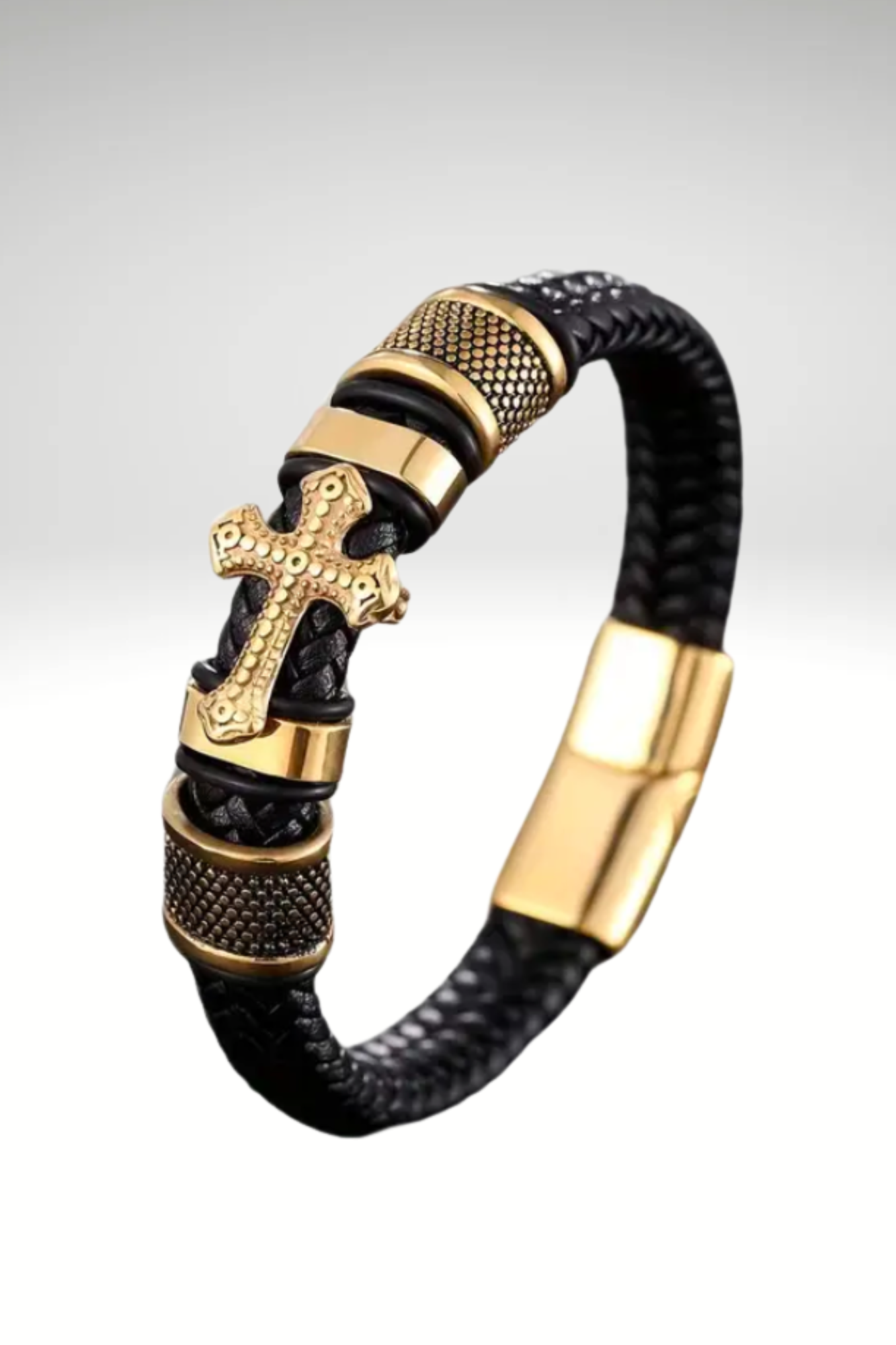 FAITHFUL ELEGANCE CROSS BRACELET