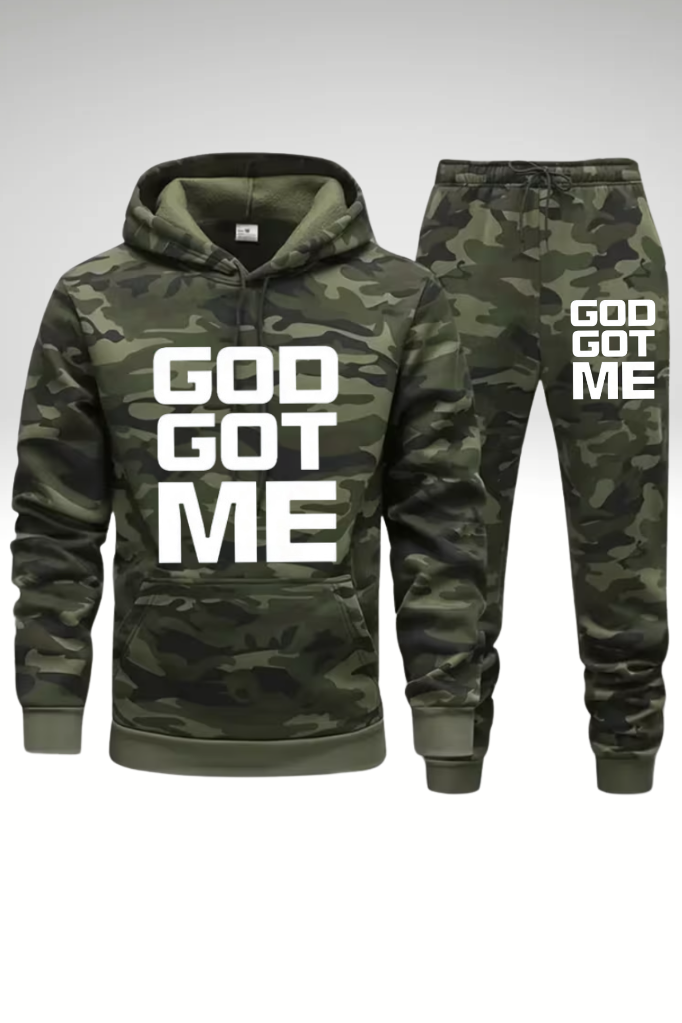GOD GOT ME CAMO SETS
