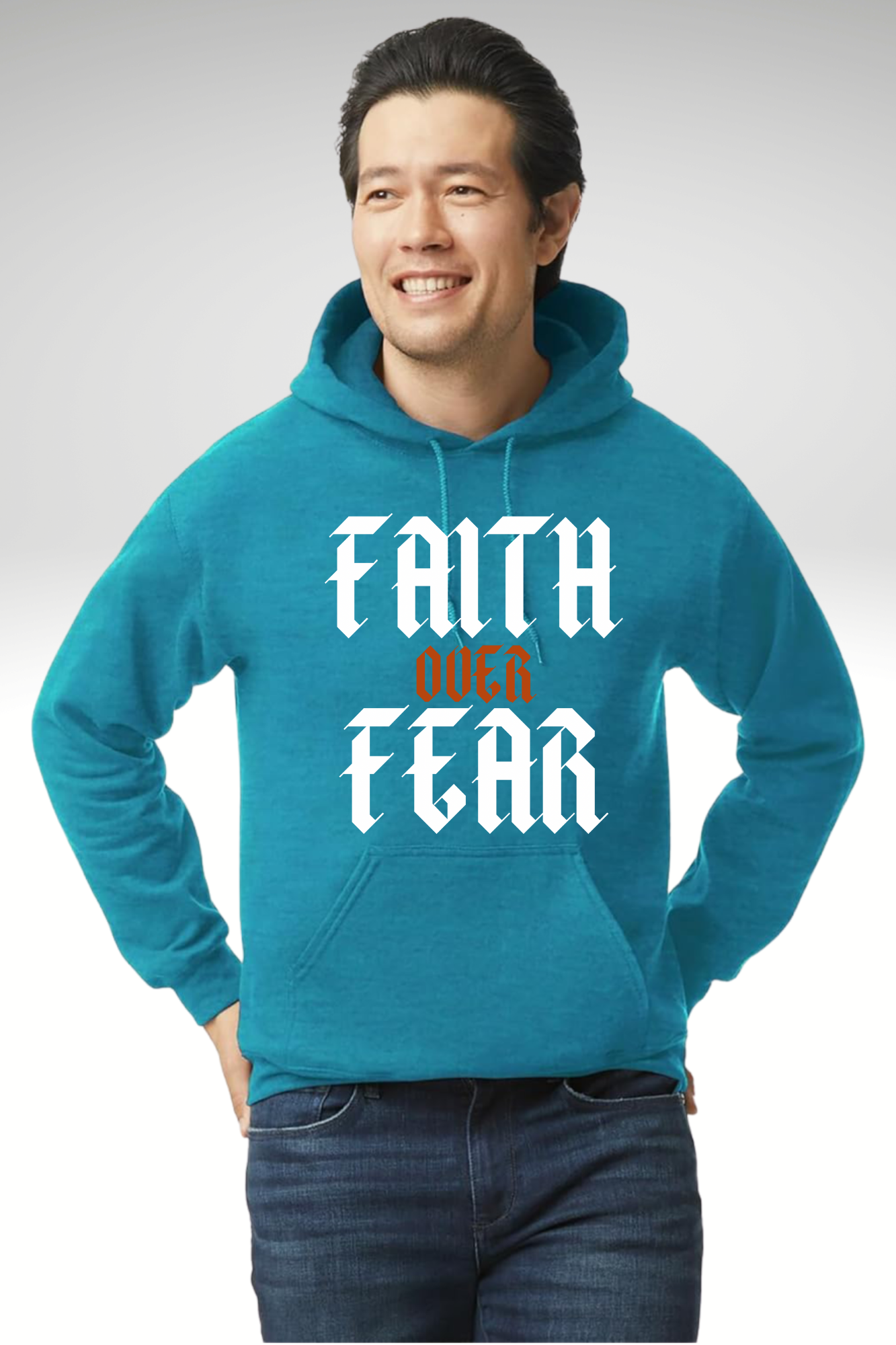FAITH OVER FEAR HOODIES
