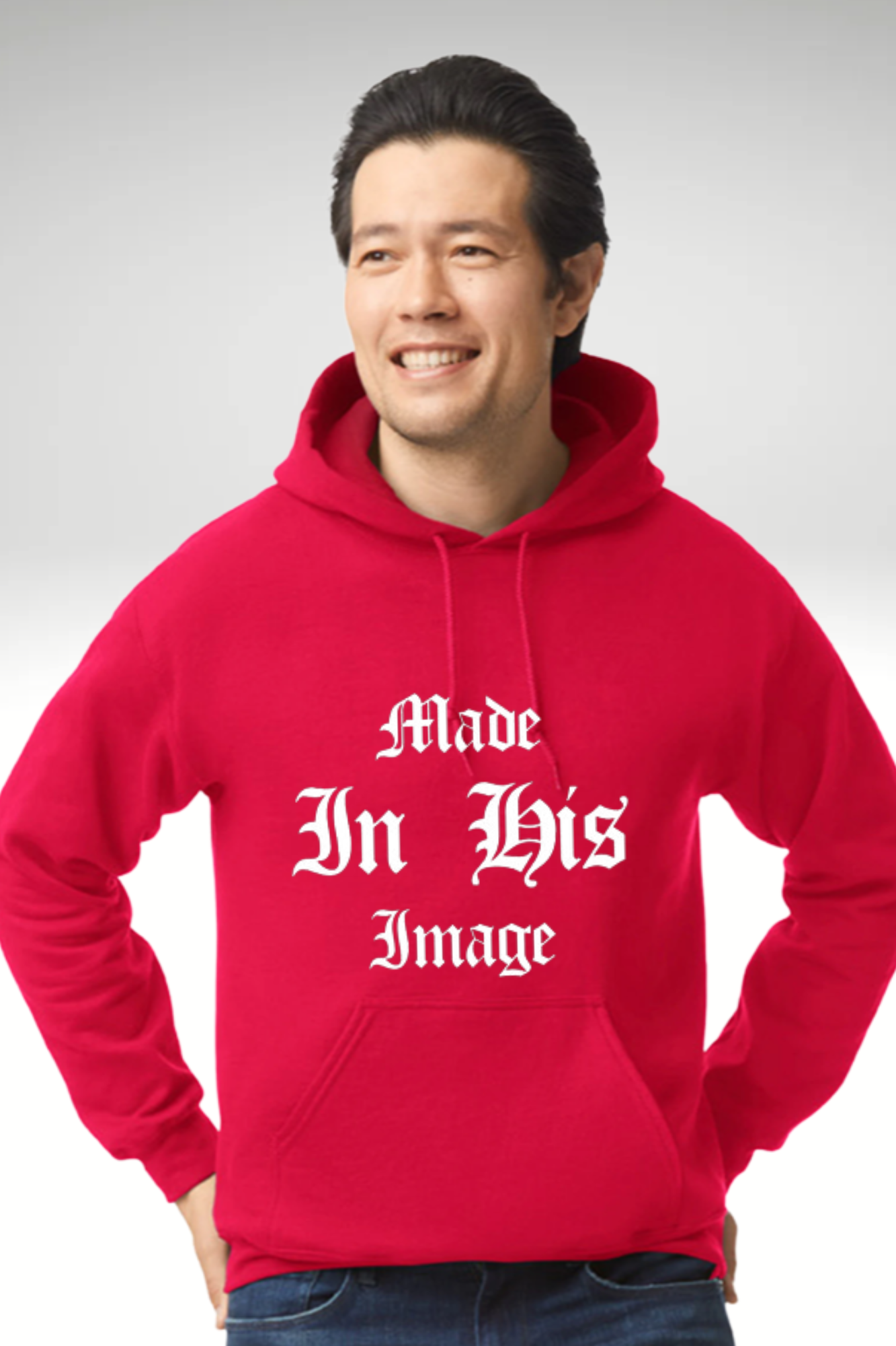 MADE IN HIS IMAGE HOODIE