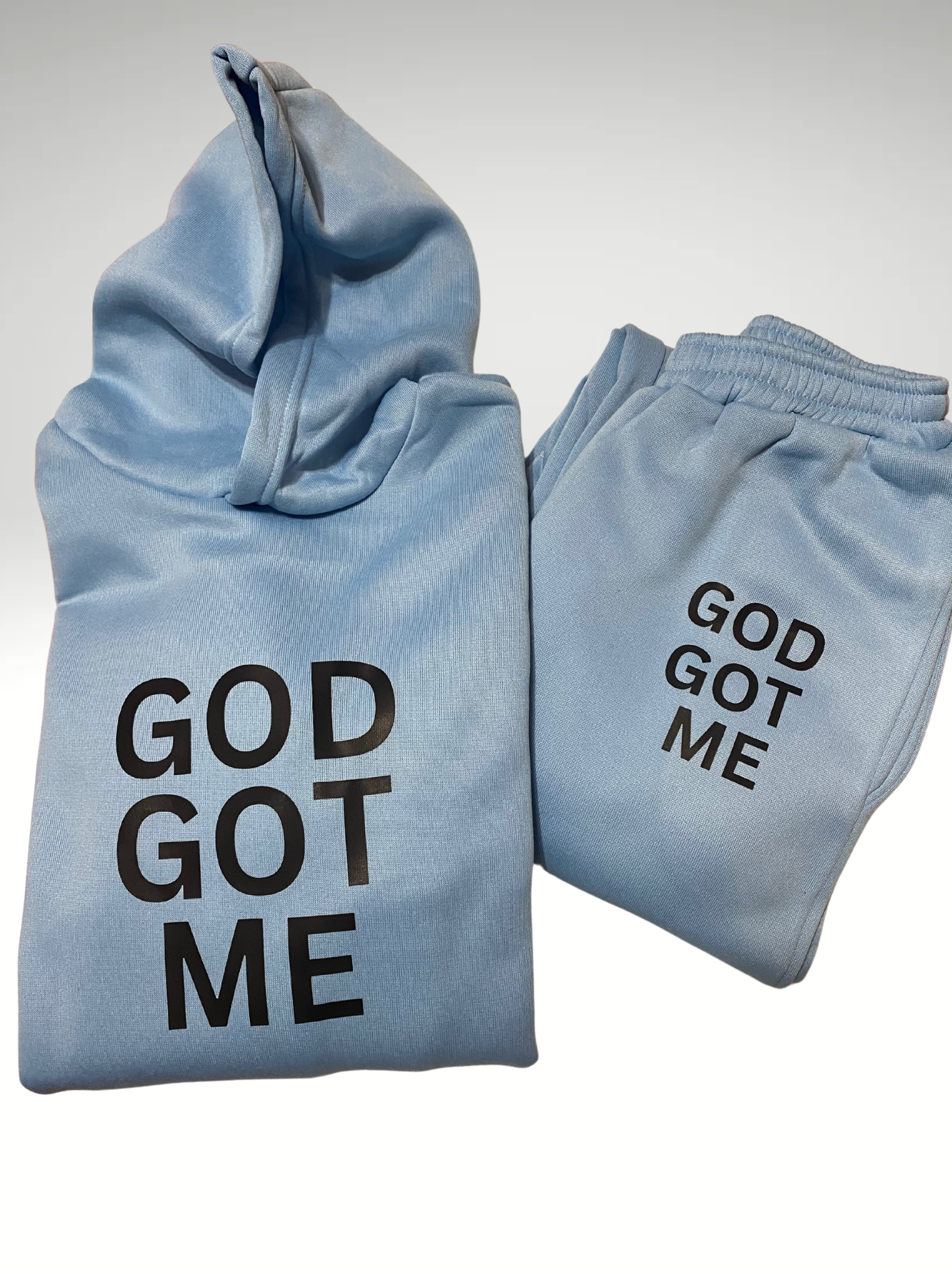 GOD GOT ME 2 PIECE JOGGERS SET