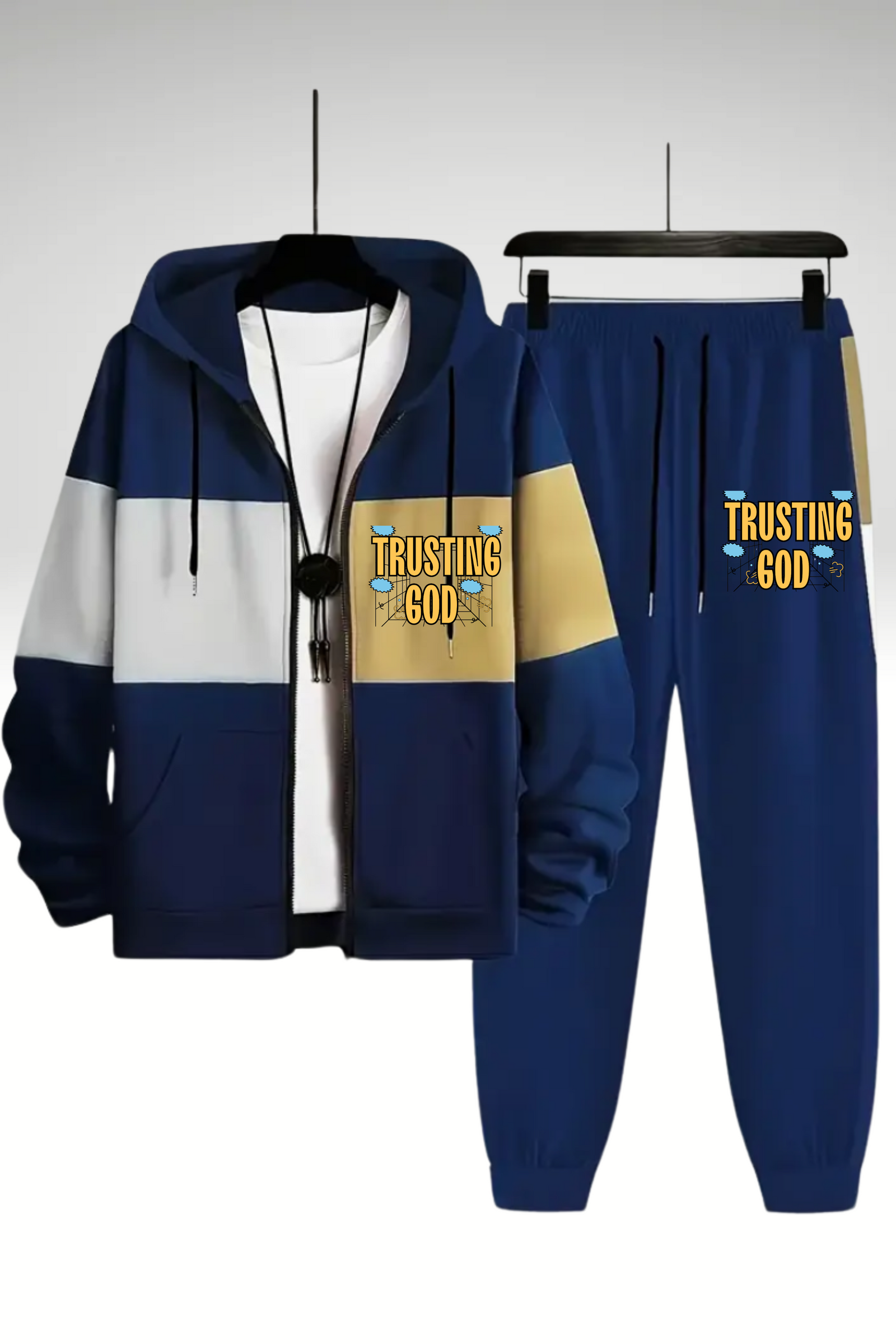 TRUSTING GOD JOGGERS SET
