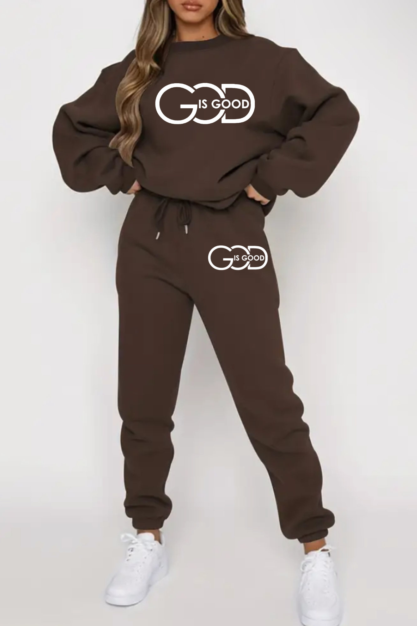 GOD IS GOOD SWEATSHIRT SET