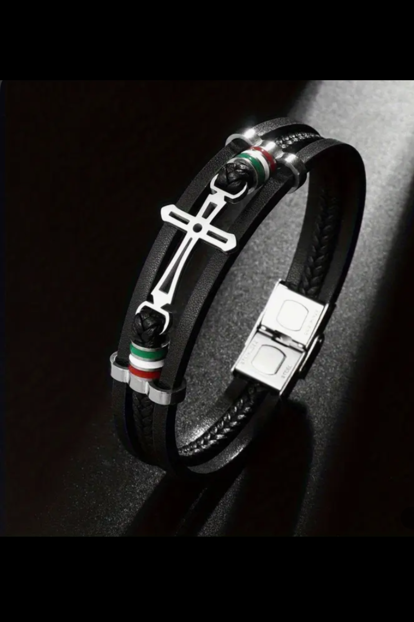 FREEDOM IN FAITH CROSS BRACELET