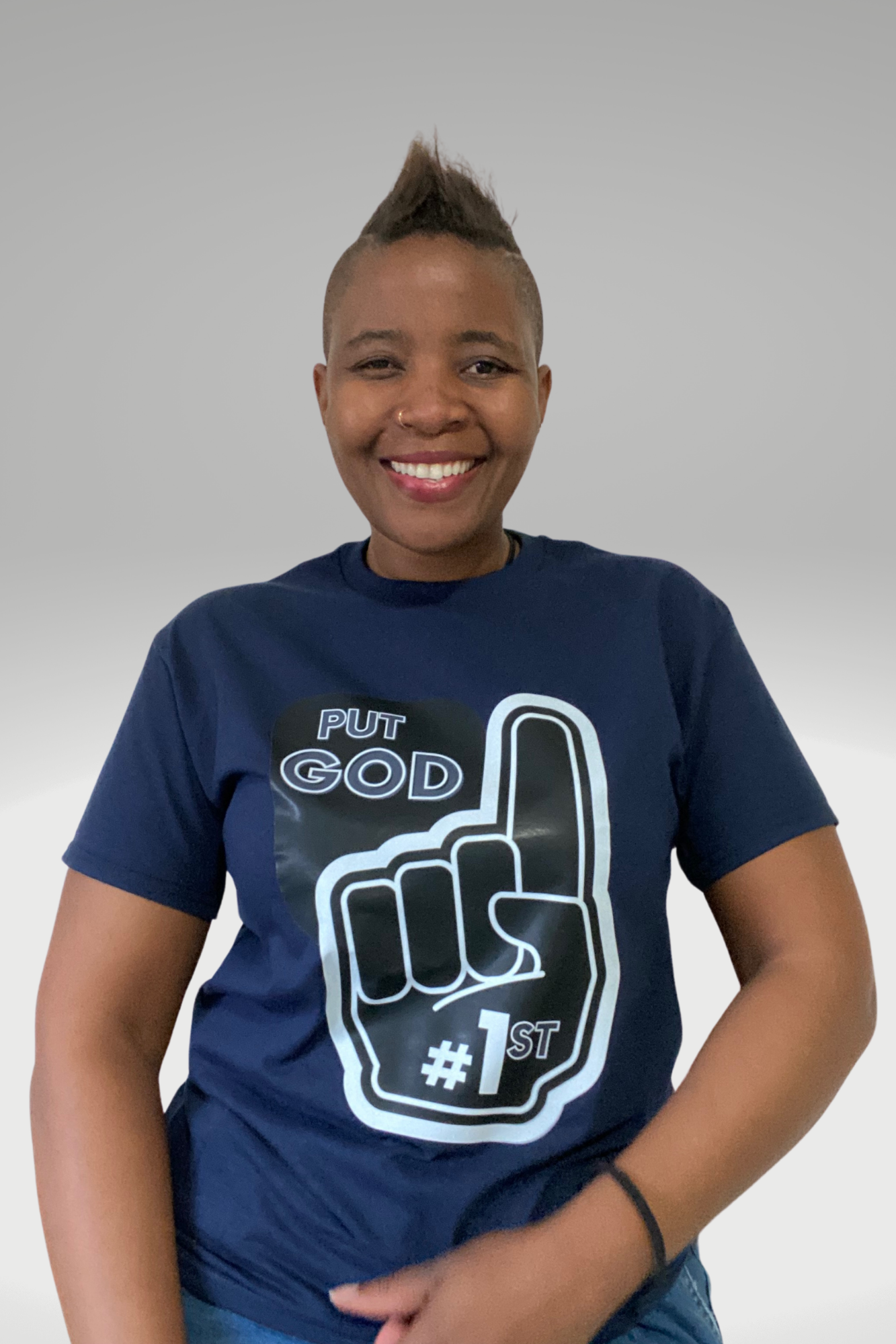 PUT GOD FIRST ADULTS UNISEX T-SHIRT