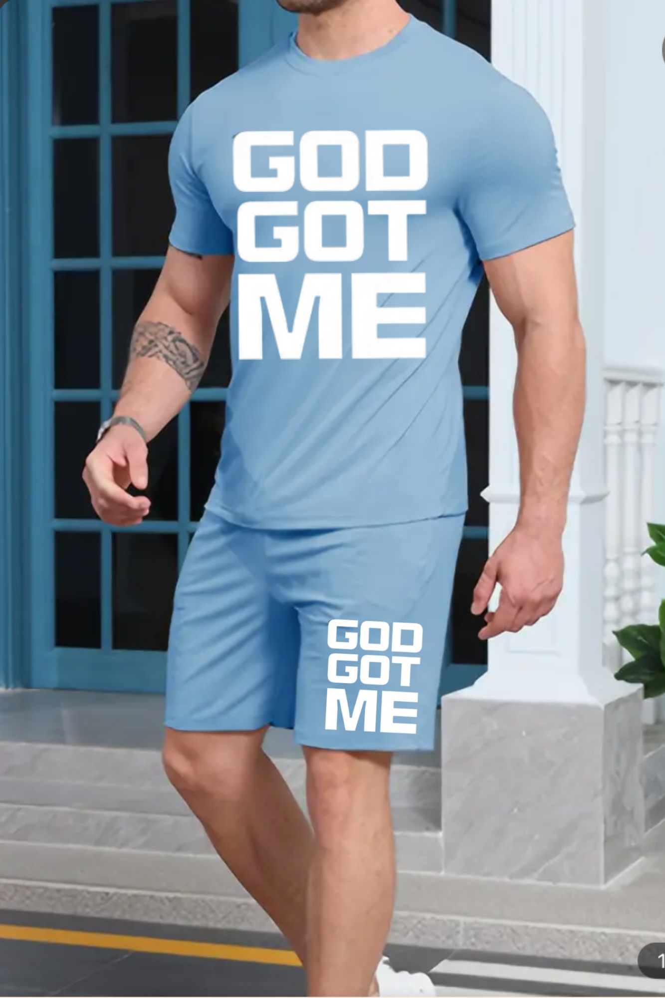 GOD GOT ME MEN'S SET