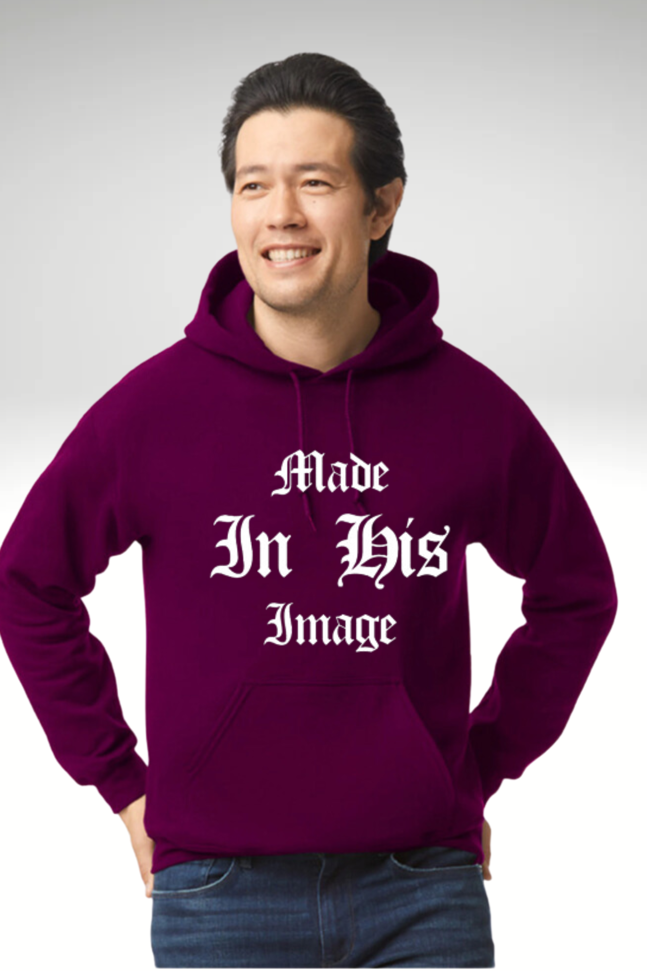 MADE IN HIS IMAGE HOODIE