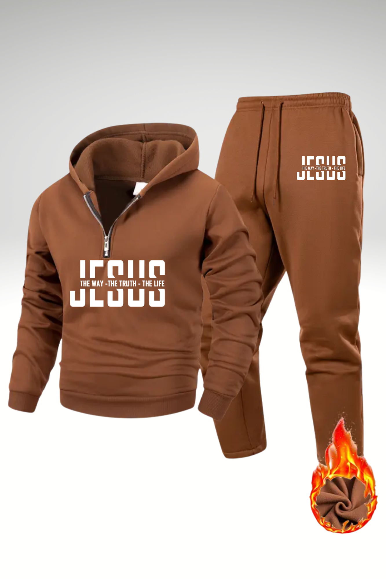 JESUS IS THE WAY HOODIE SET