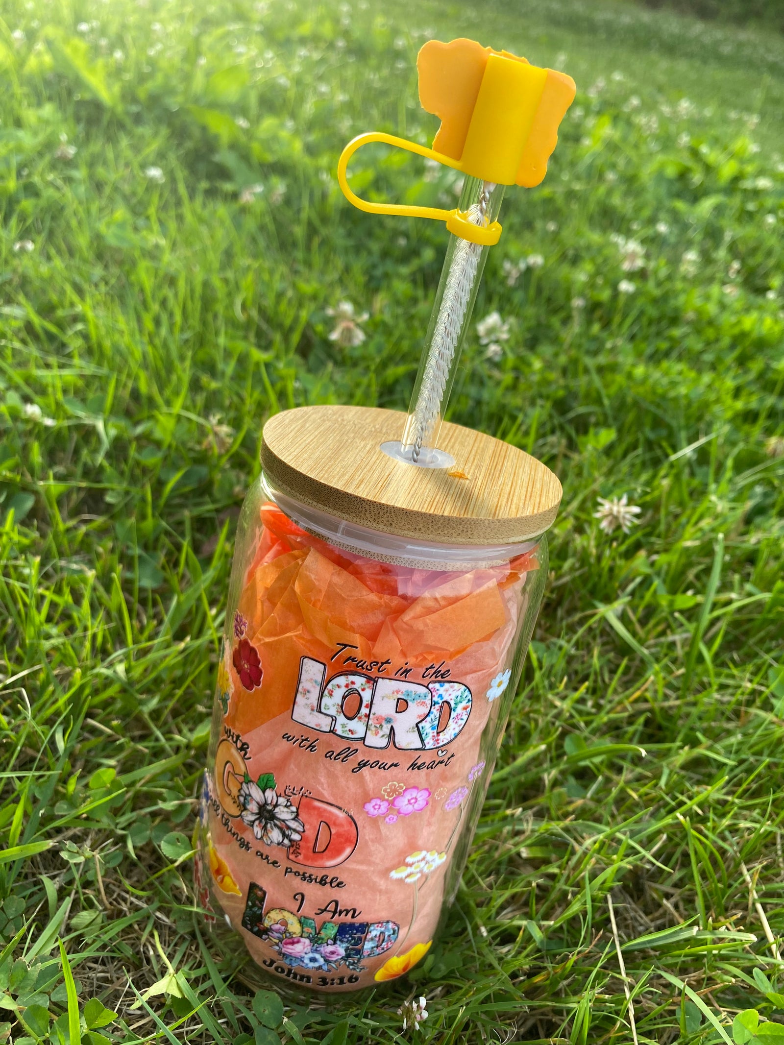 AFFIRMATIONS GLASS JAR