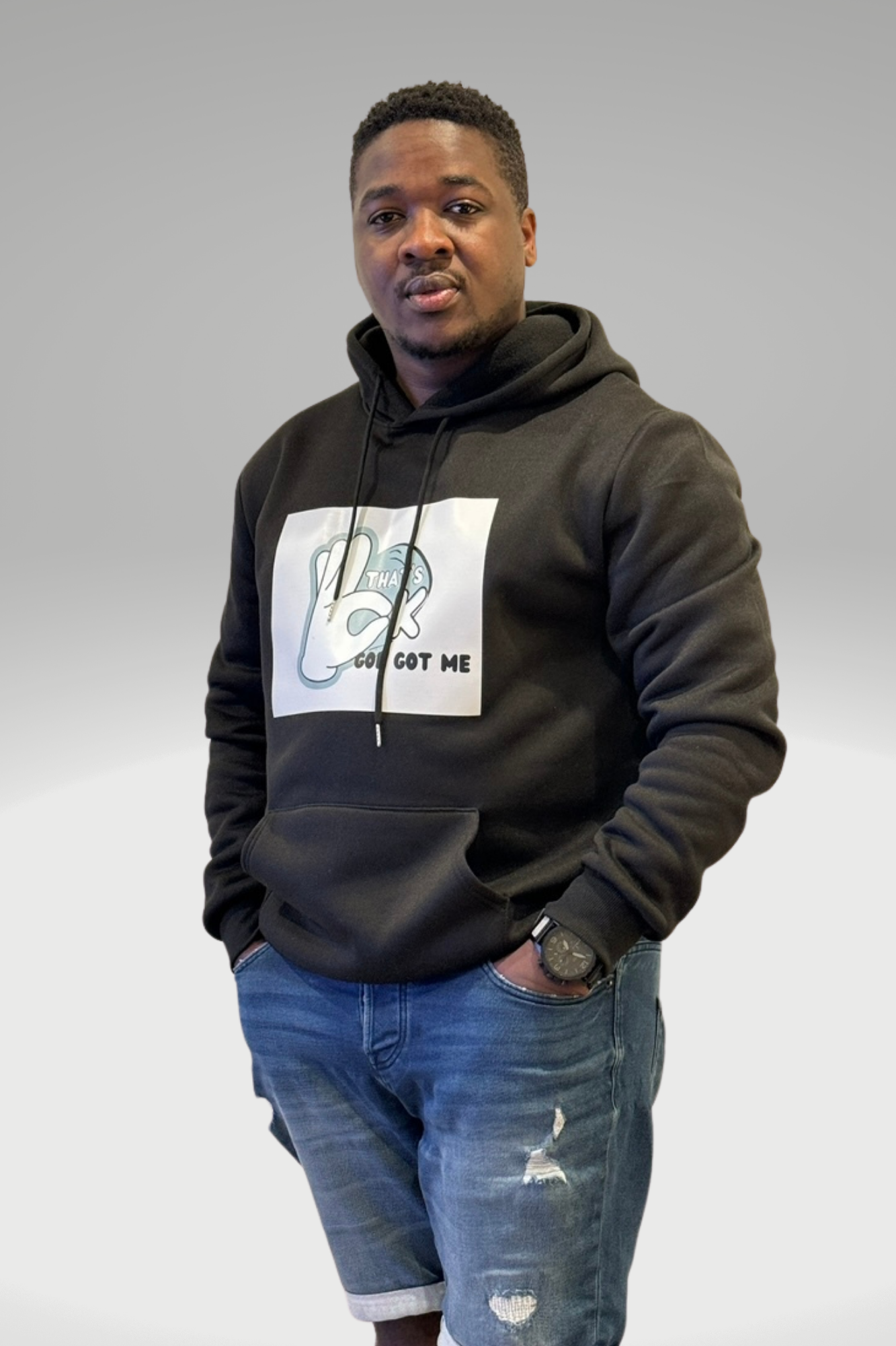 THAT'S OK GOD GOT ME HOODIE