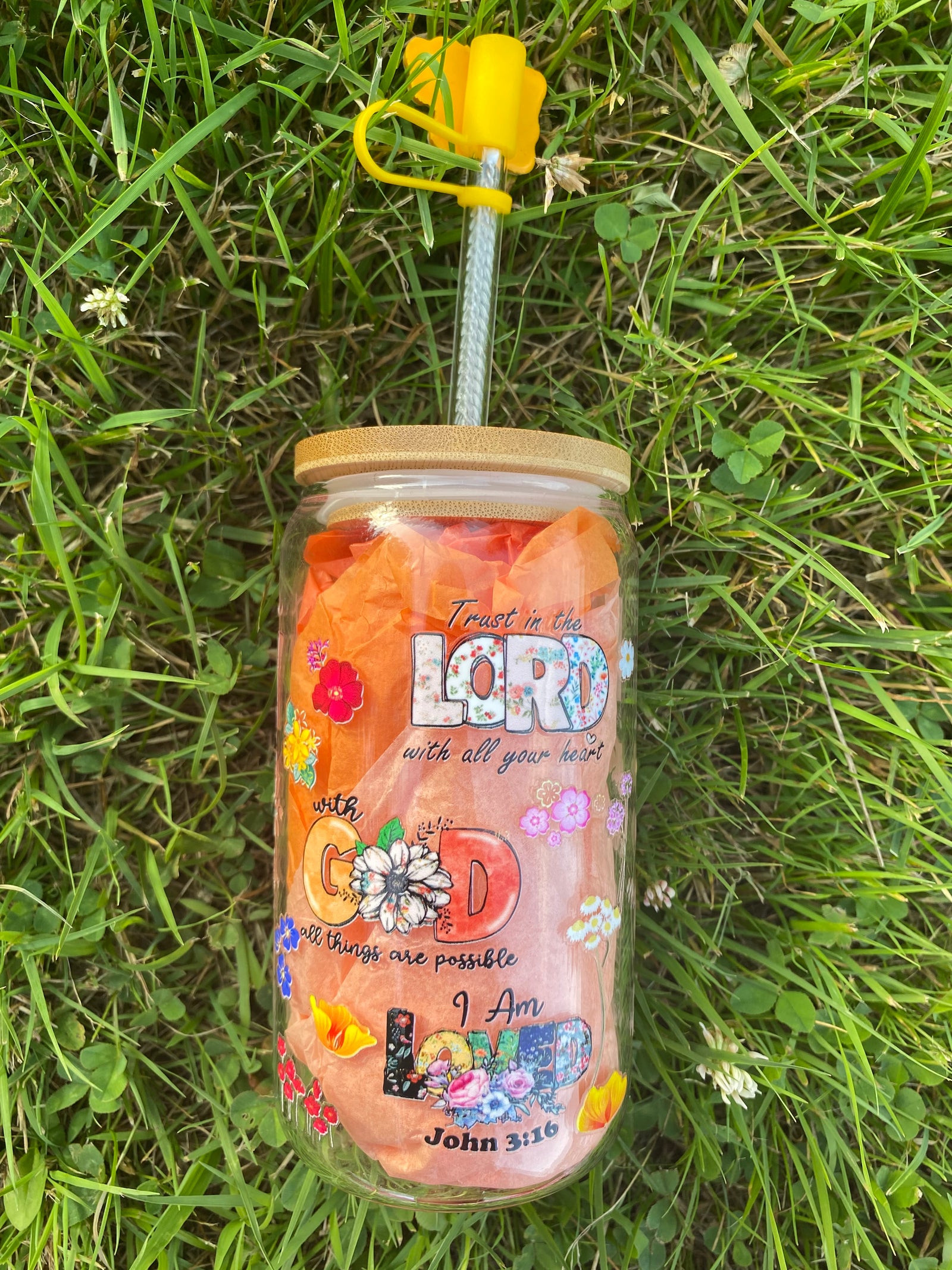 AFFIRMATIONS GLASS JAR