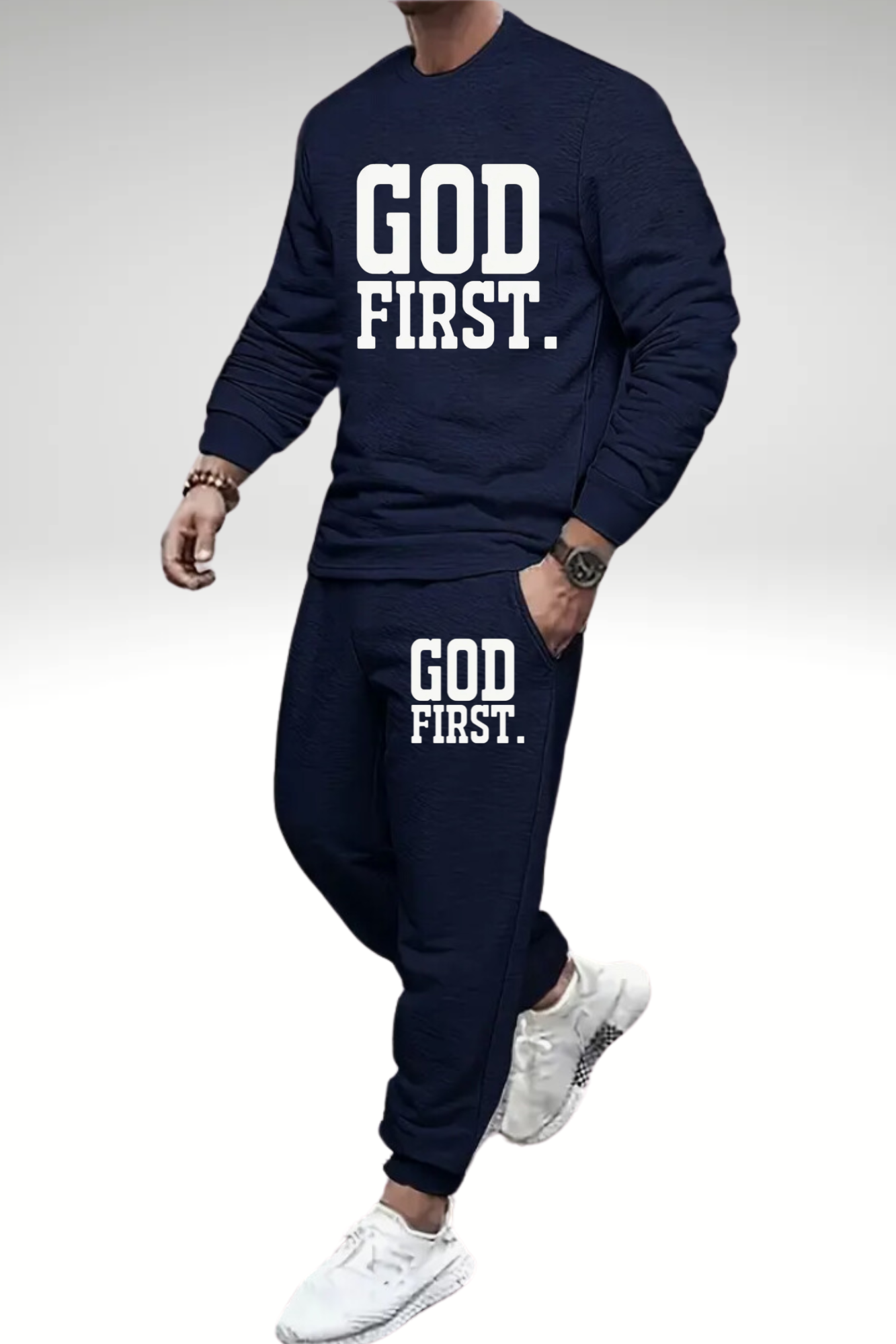 GOD FIRST JOGGERS SETS