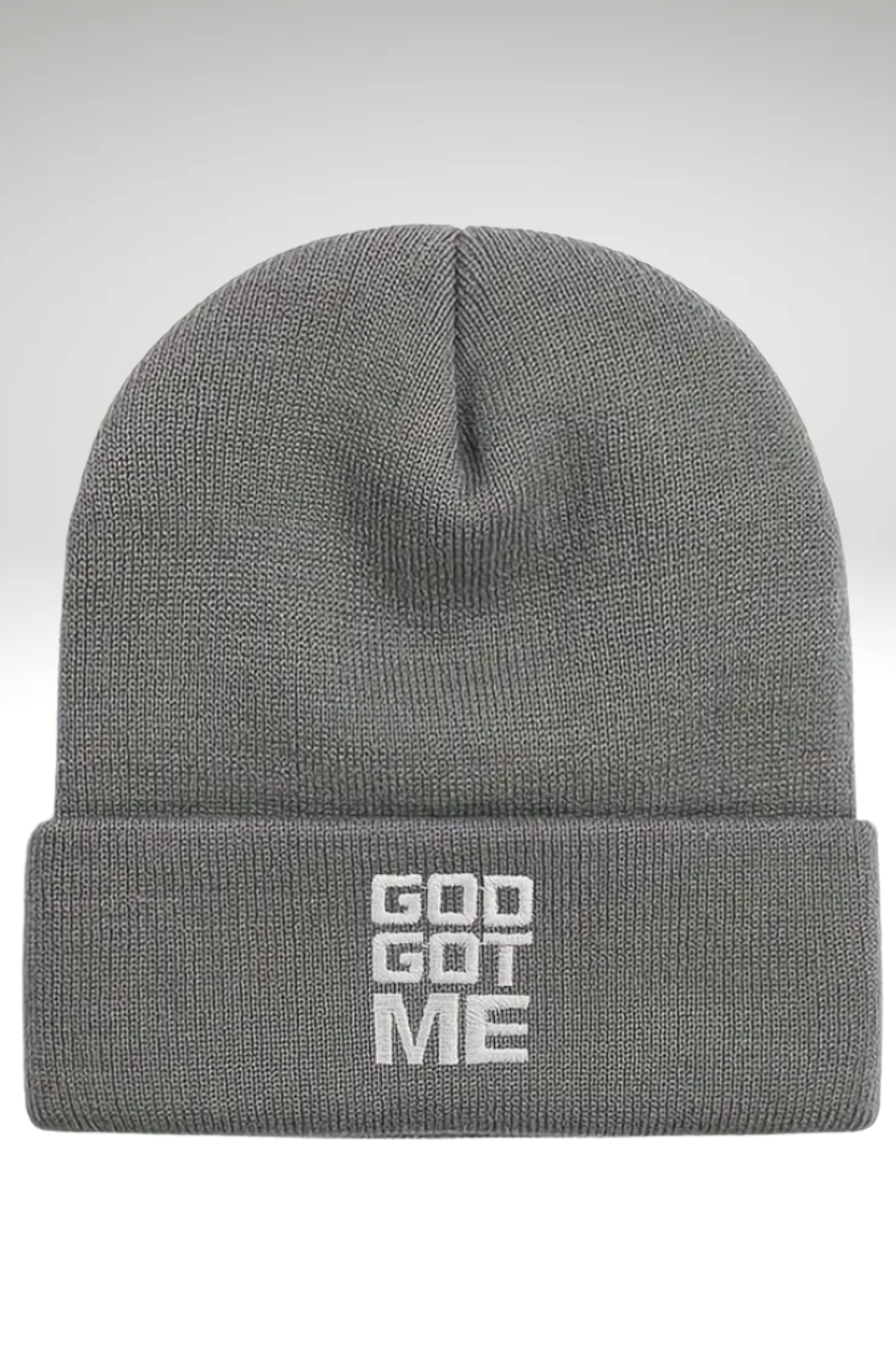 GOD GOT ME KNIT BEANIE