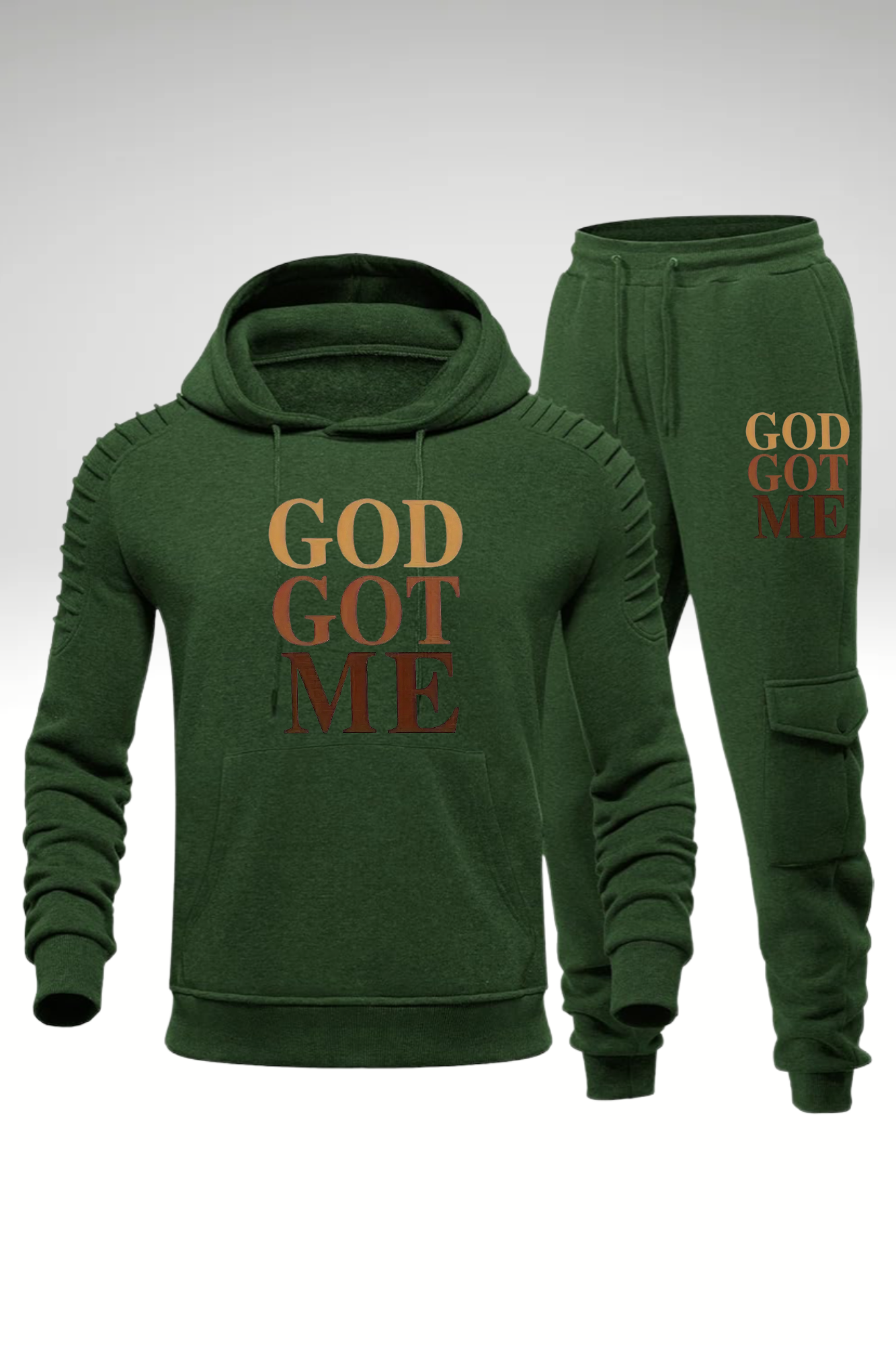 GOD GOT ME JOGGERS HOODIE SET