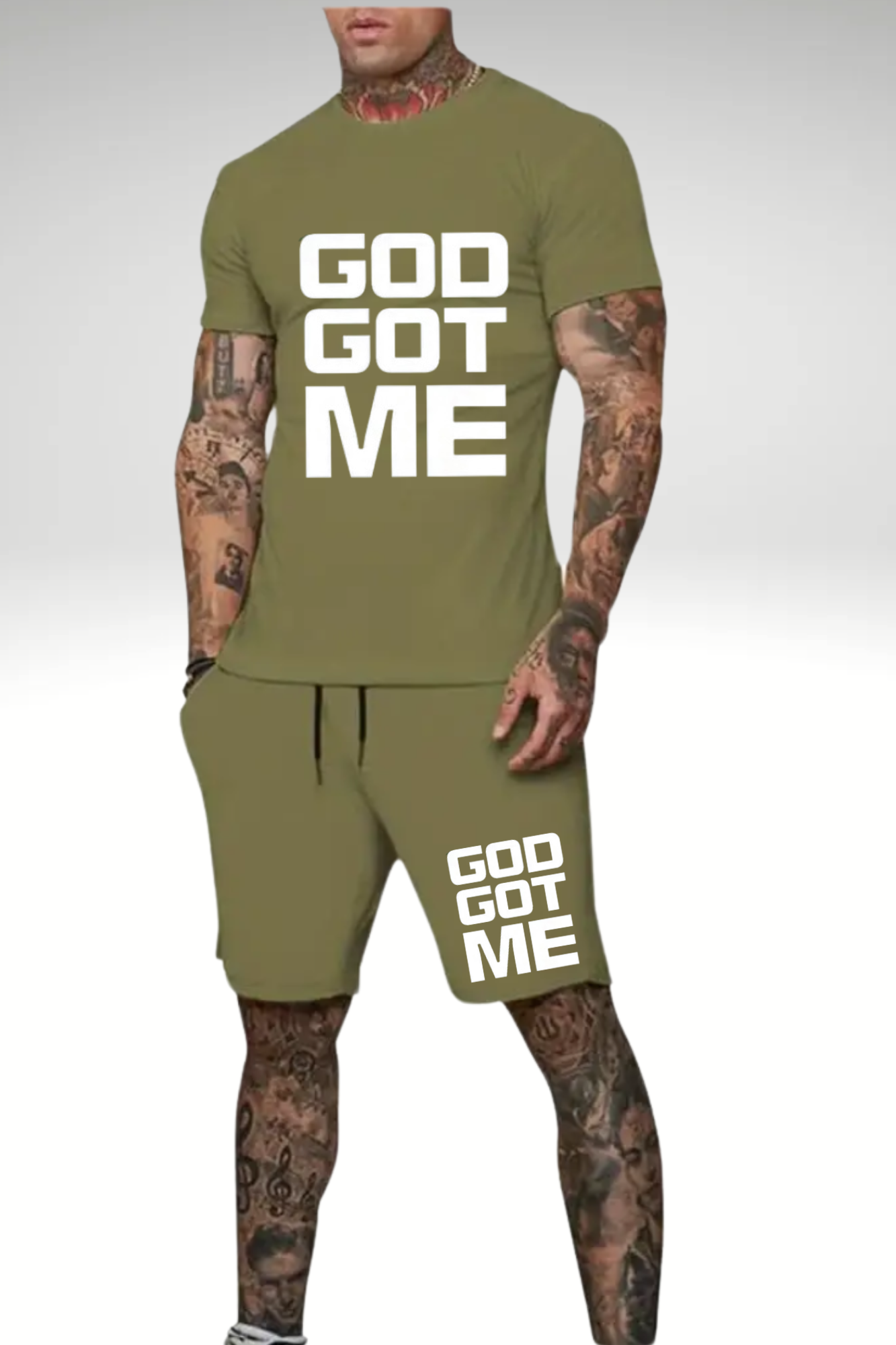 GOD GOT ME MEN'S SET