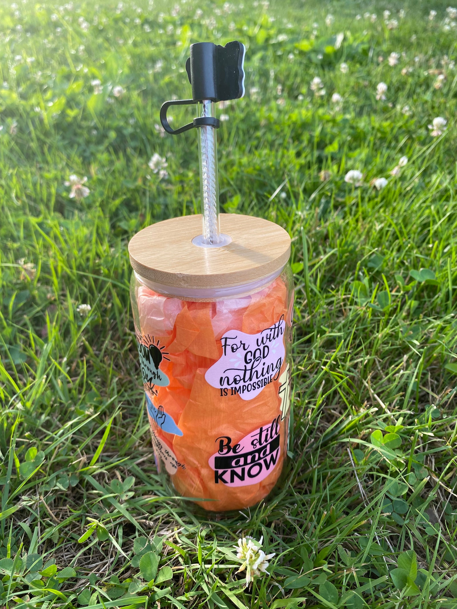 AFFIRMATIONS GLASS JAR