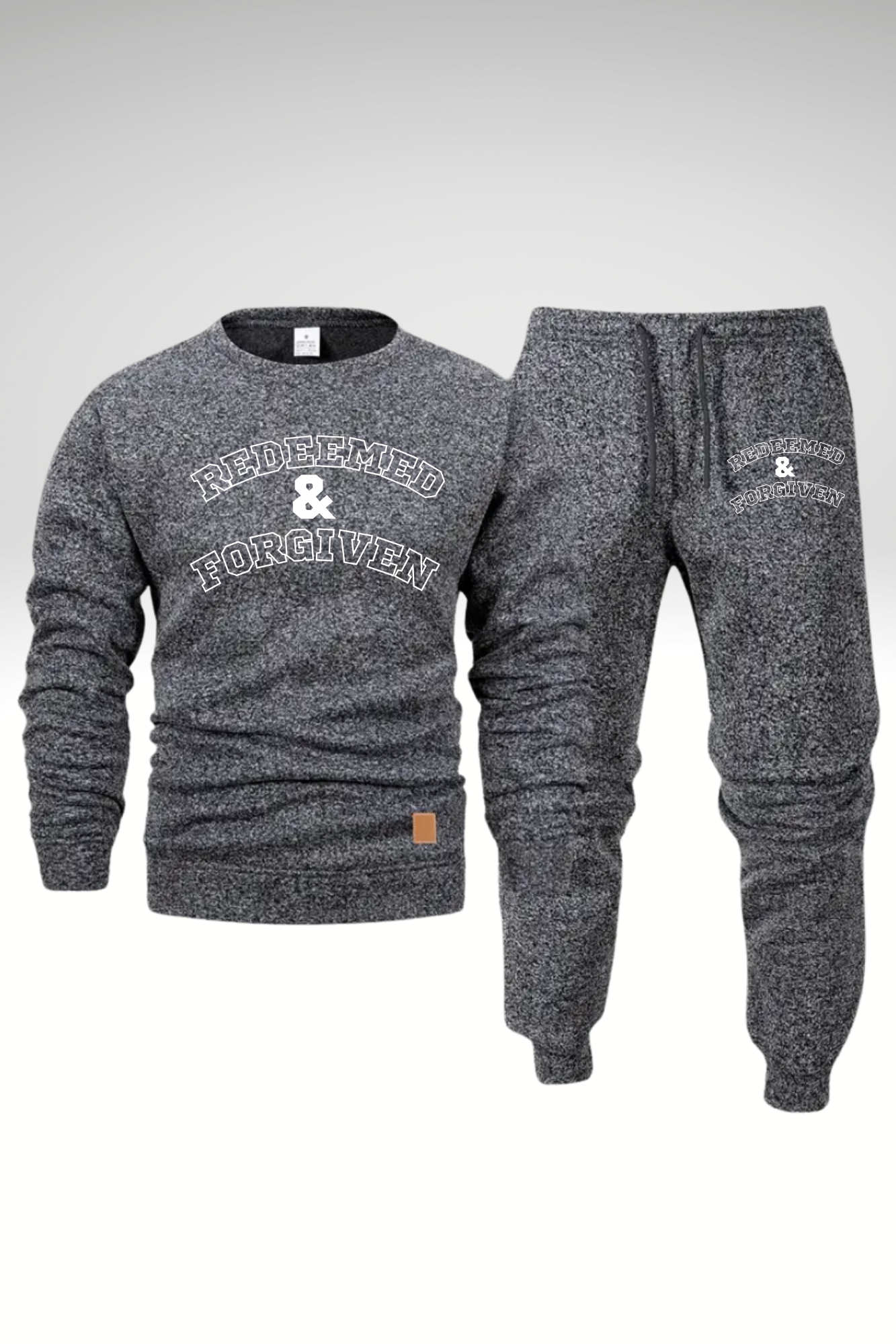 REDEEMED AND FORGIVEN SWEATSHIRT SETS