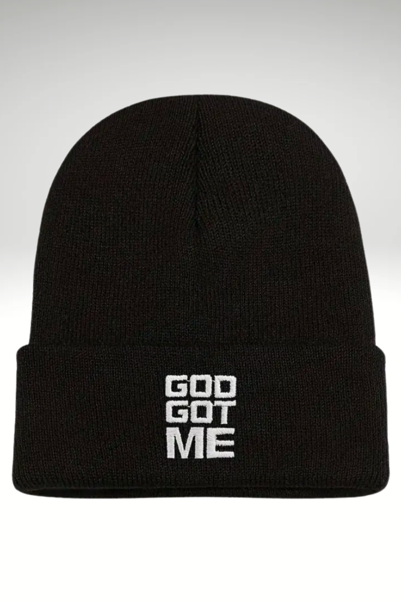 GOD GOT ME KNIT BEANIE