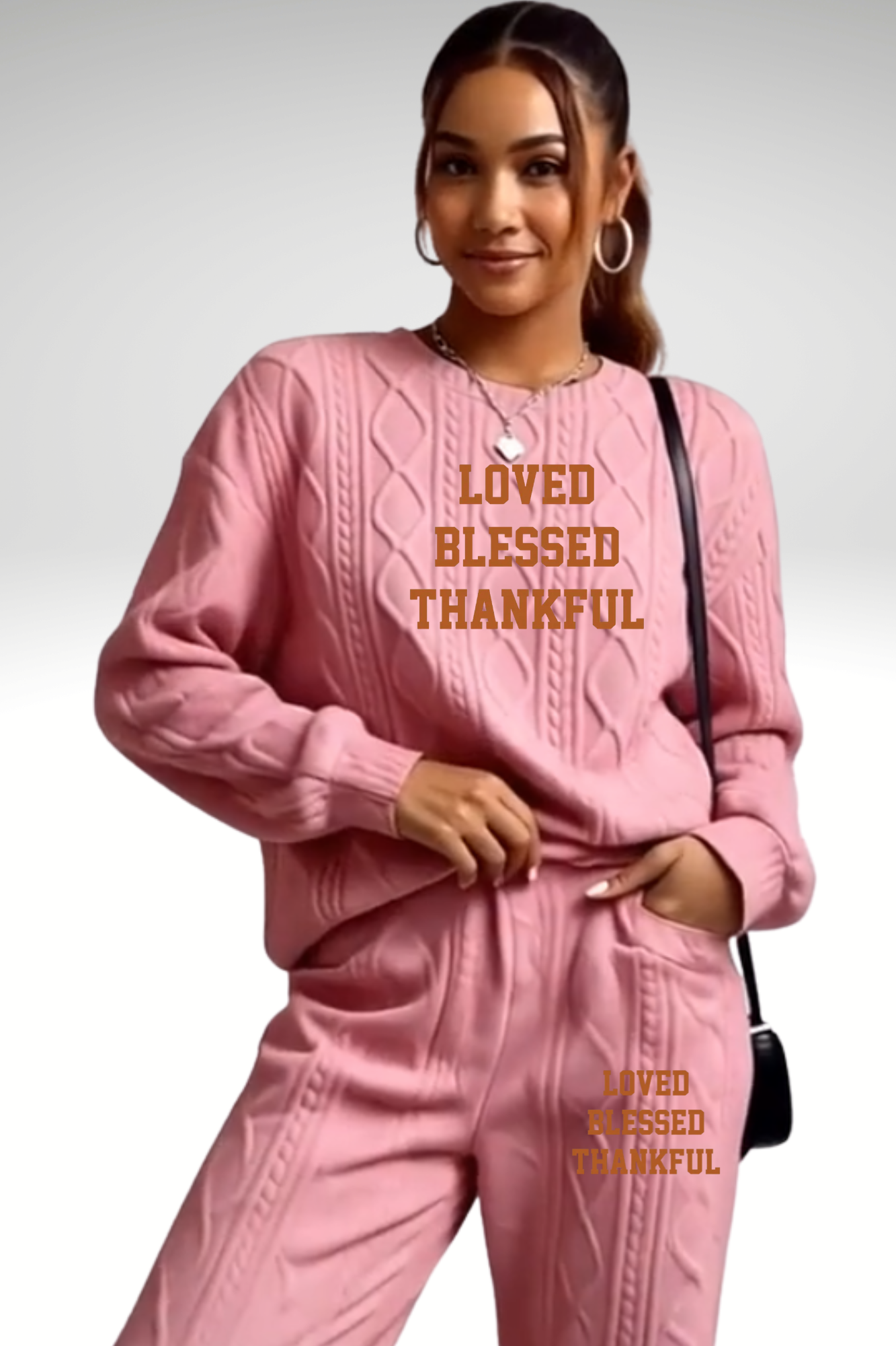 LOVED BLESSED THANKFUL JERSEYS