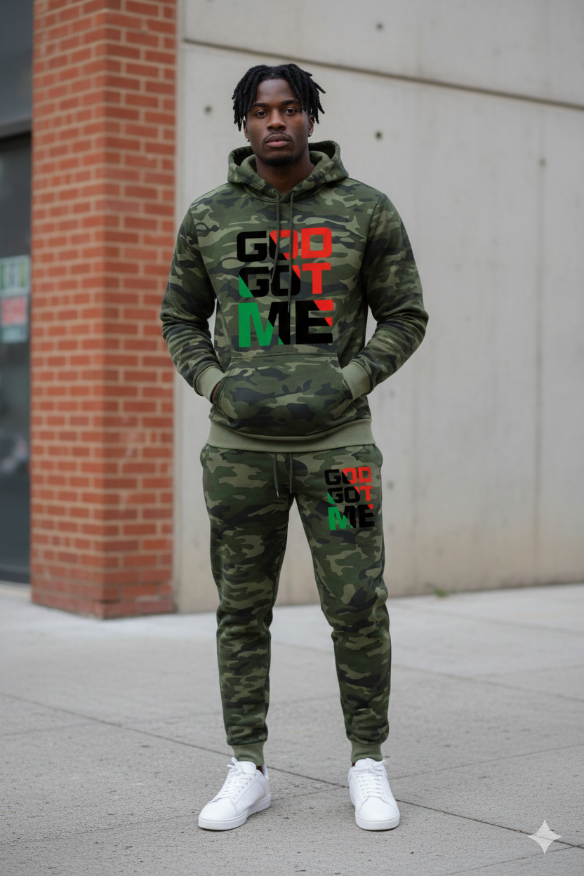 GOD GOT ME CAMO SETS