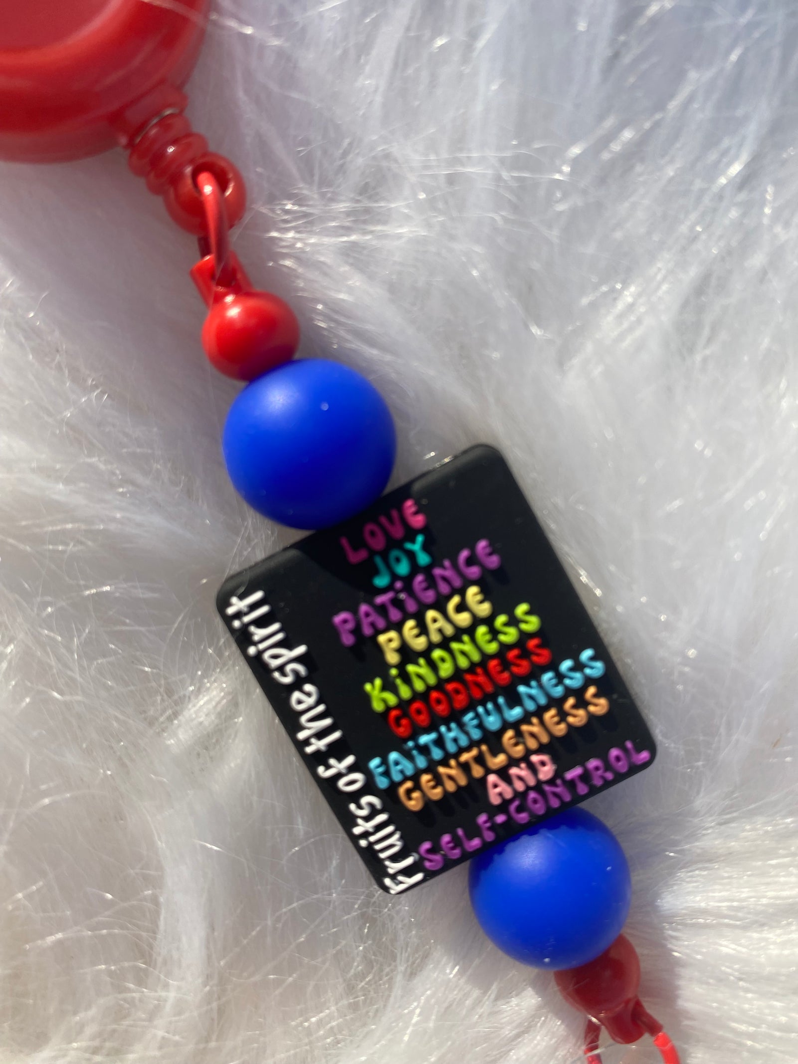 FRUITS OF THE SPIRIT BADGE CLIPS