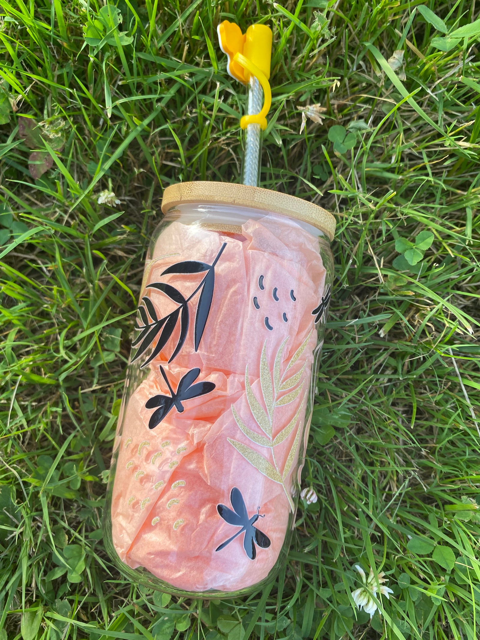 GOD IS GOOD GLASS JAR