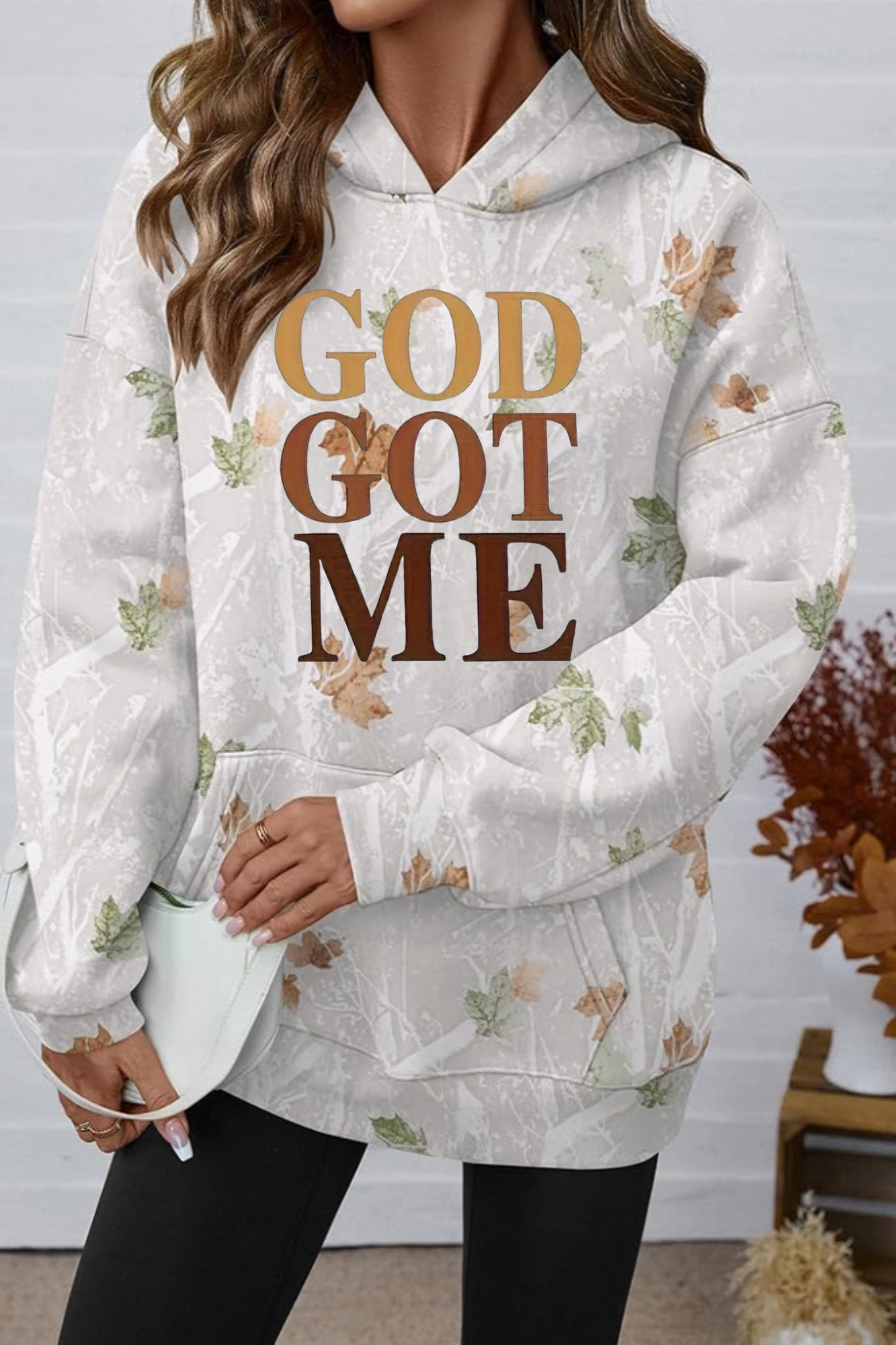 GOD GOT ME CAMO HOODIES