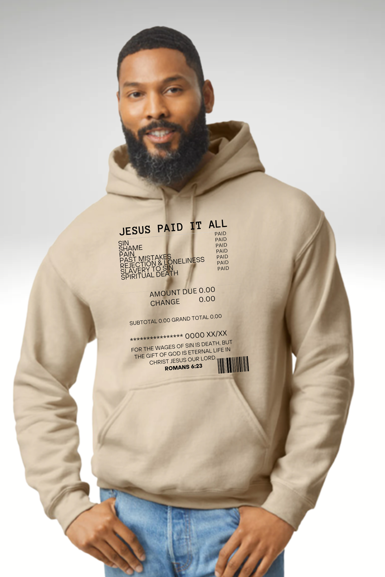 JESUS PAID IT ALL HOODIE