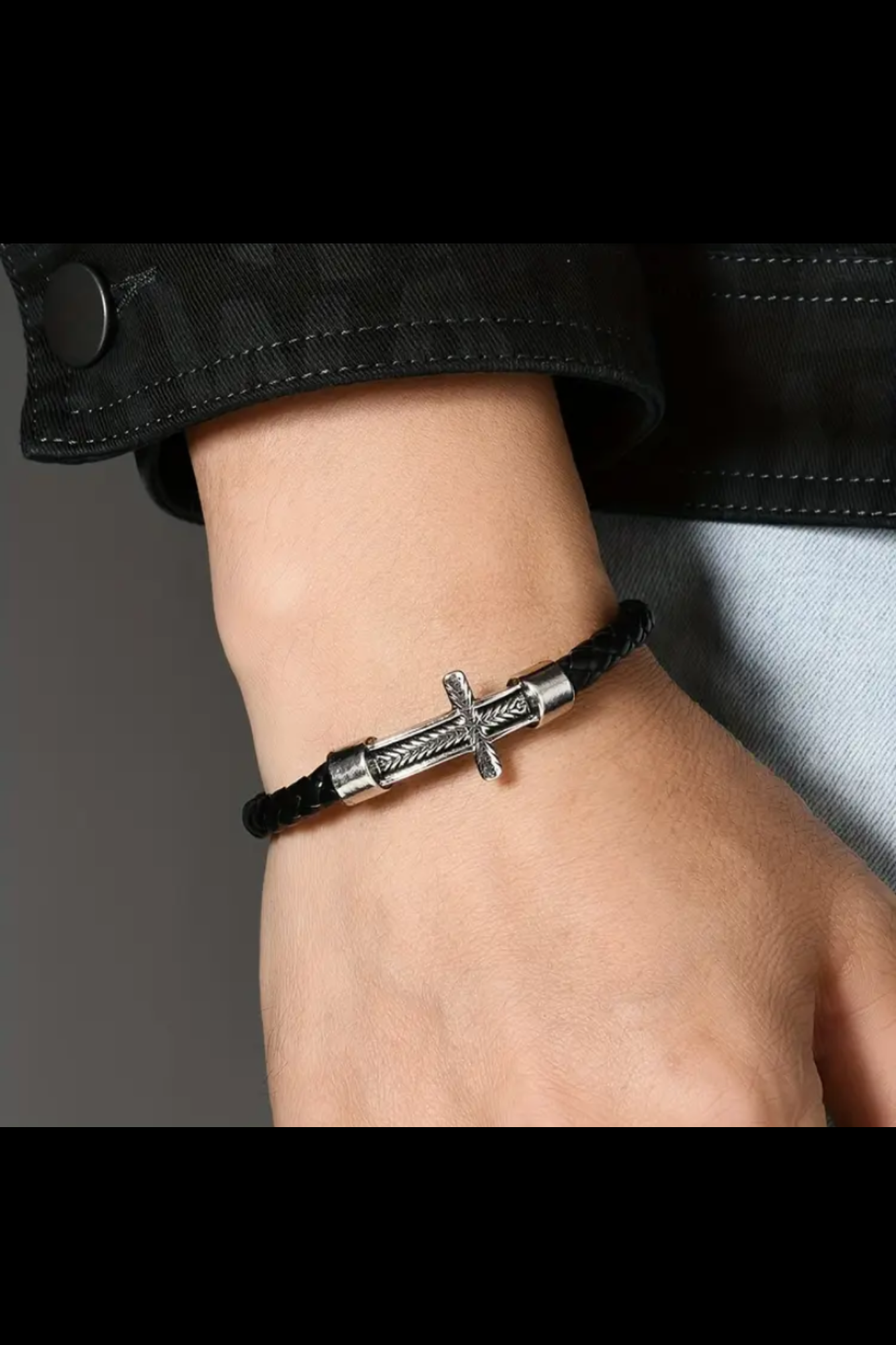 CROSS LOOP BRACELET