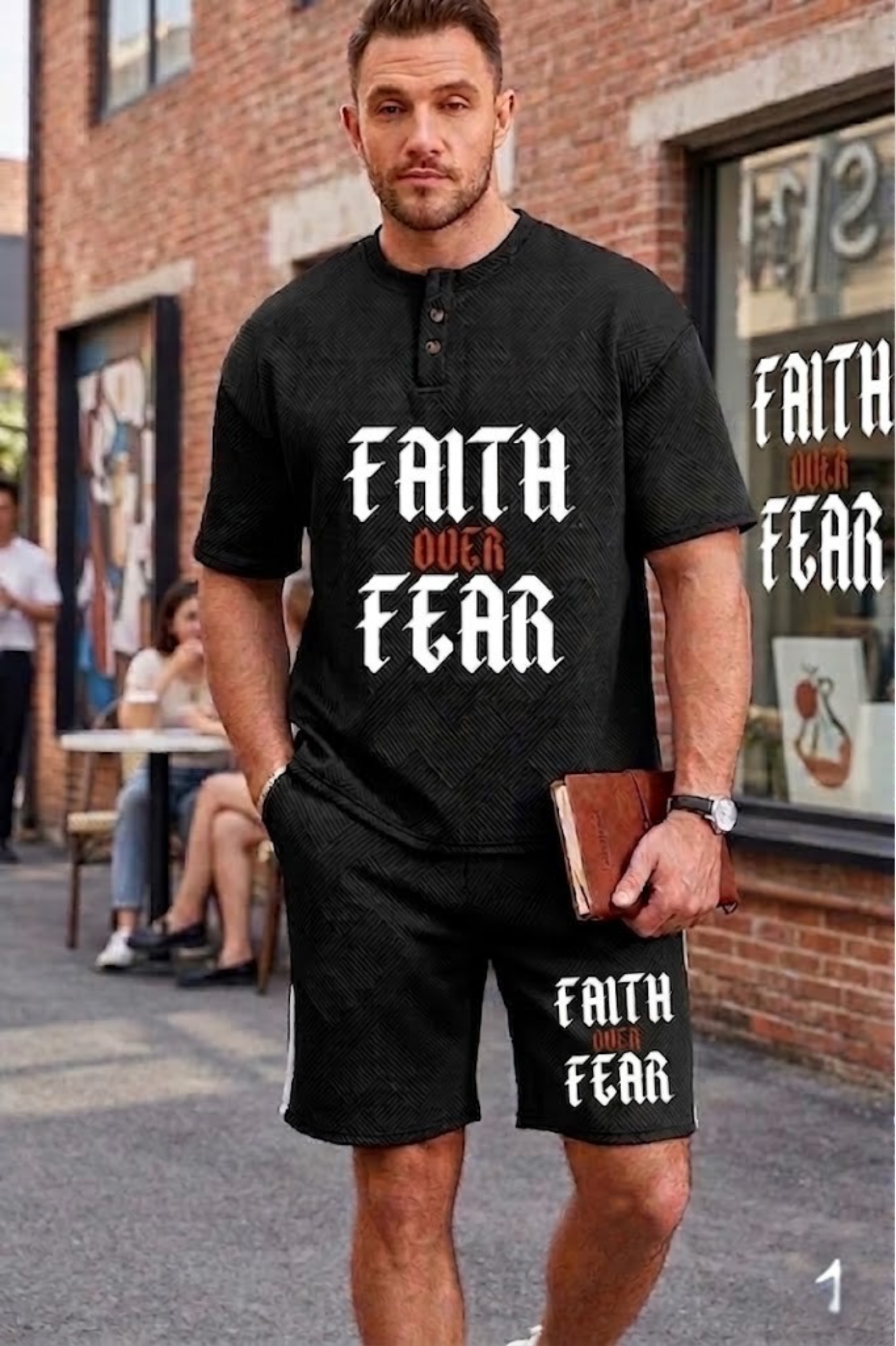 FAITH OVER FEAR SHORT SETS