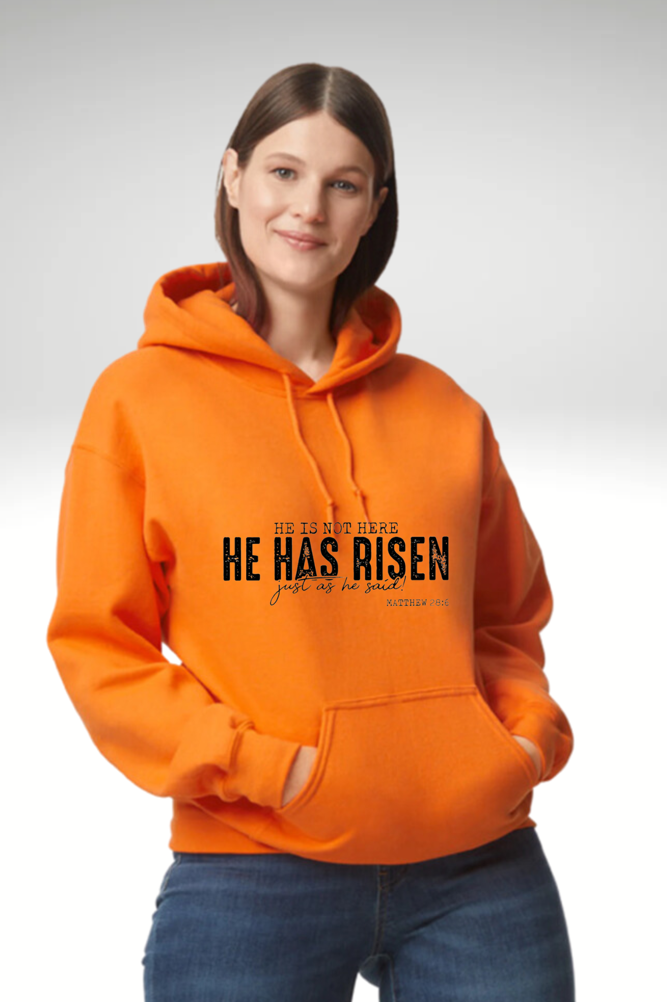 HE HAS RISEN UNISEX HOODIES