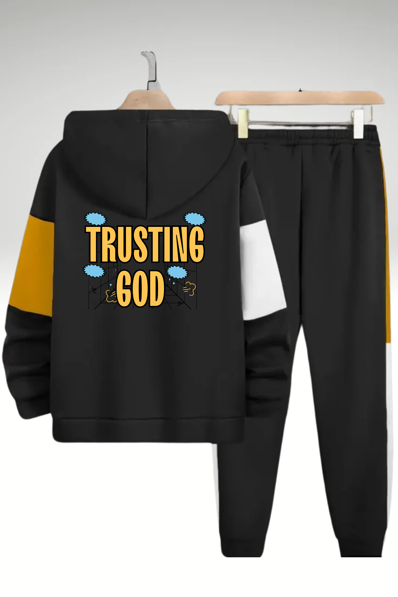 TRUSTING GOD JOGGERS SET