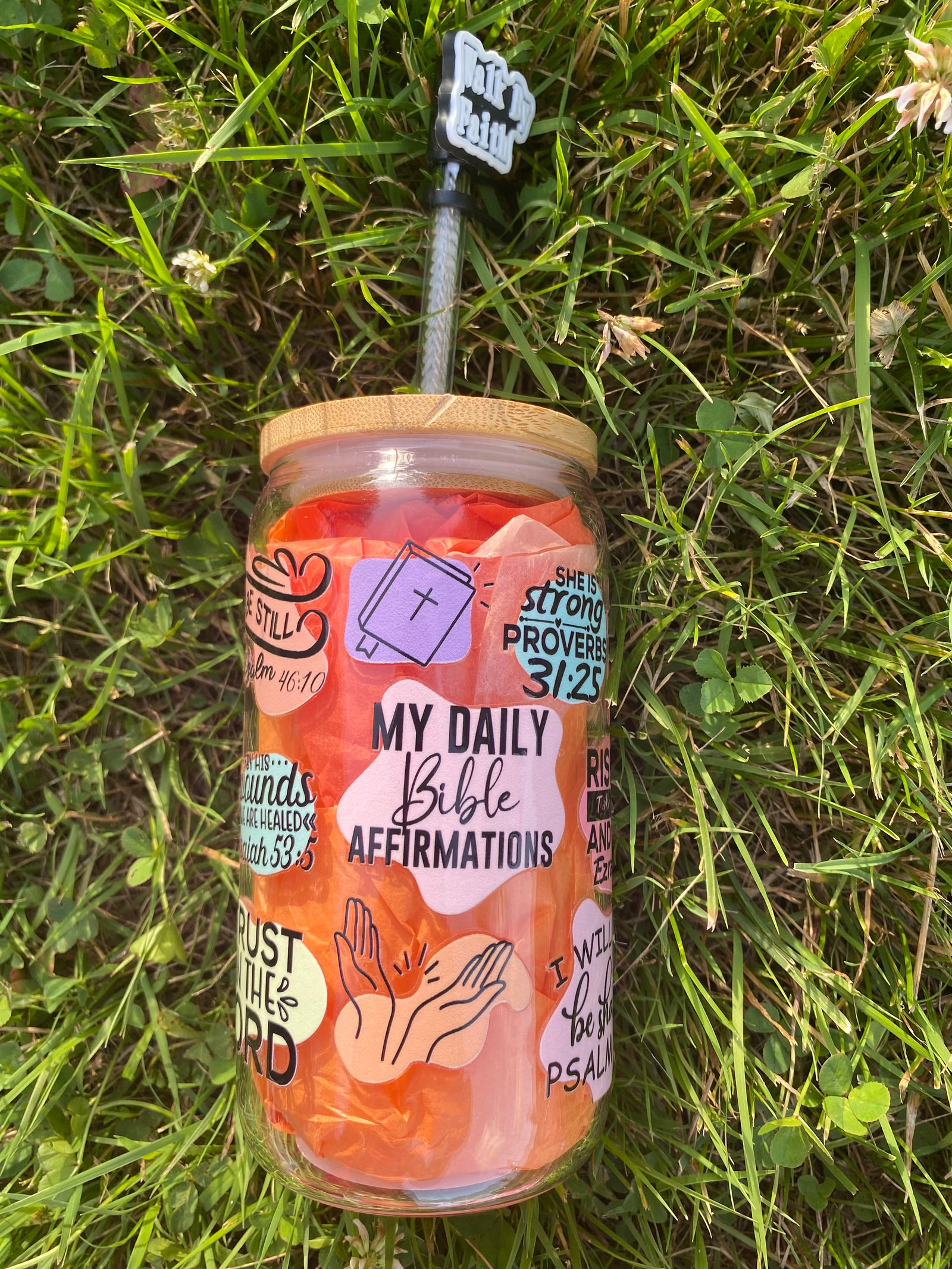 AFFIRMATIONS GLASS JAR