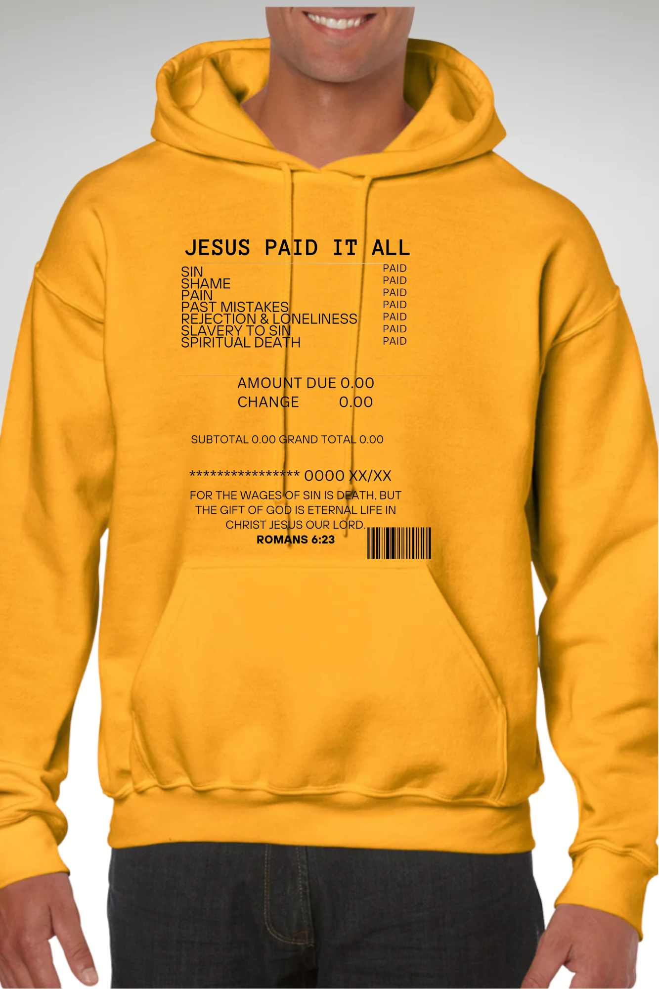 JESUS PAID IT ALL HOODIE